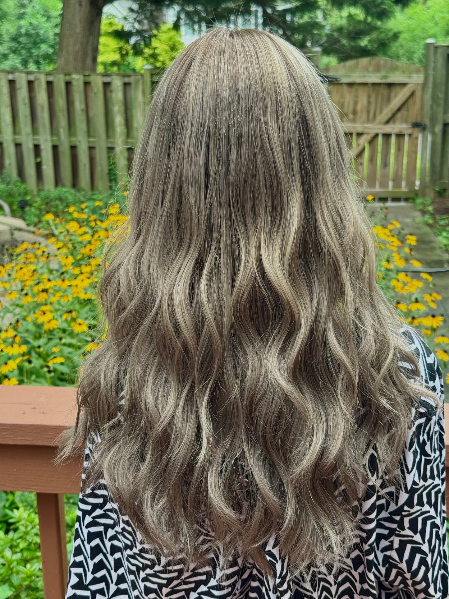 #491 Highest Quality Remy Human Hair Lace Top Wig (M) 22”