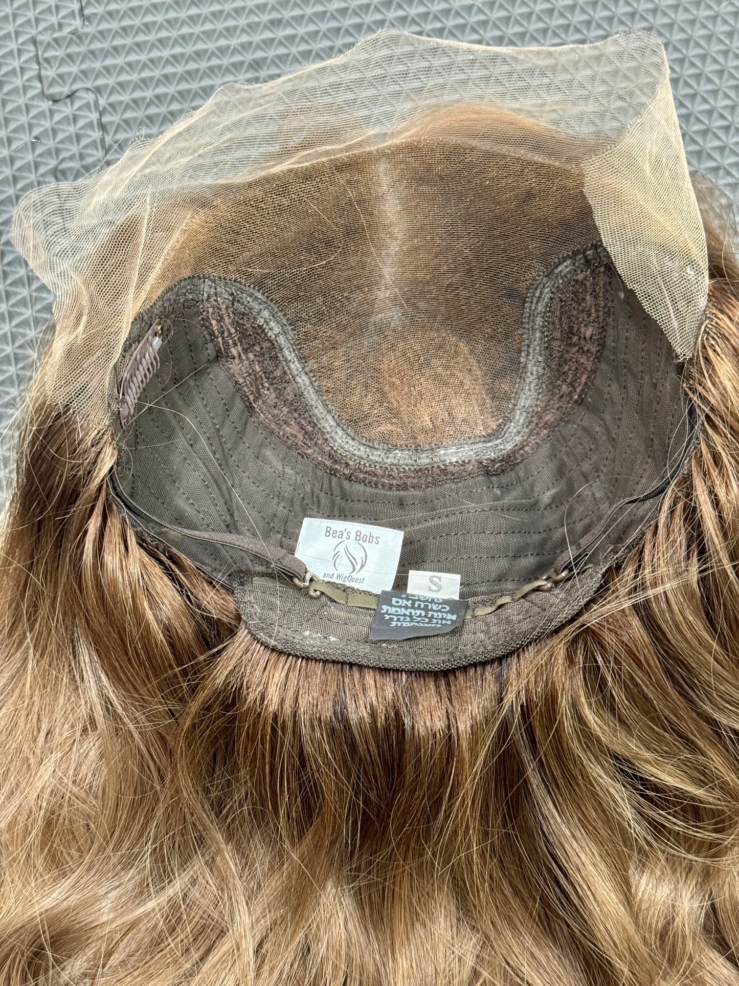 #487 Highest Quality Remy Human Hair Lace Top Wig (M) 17”