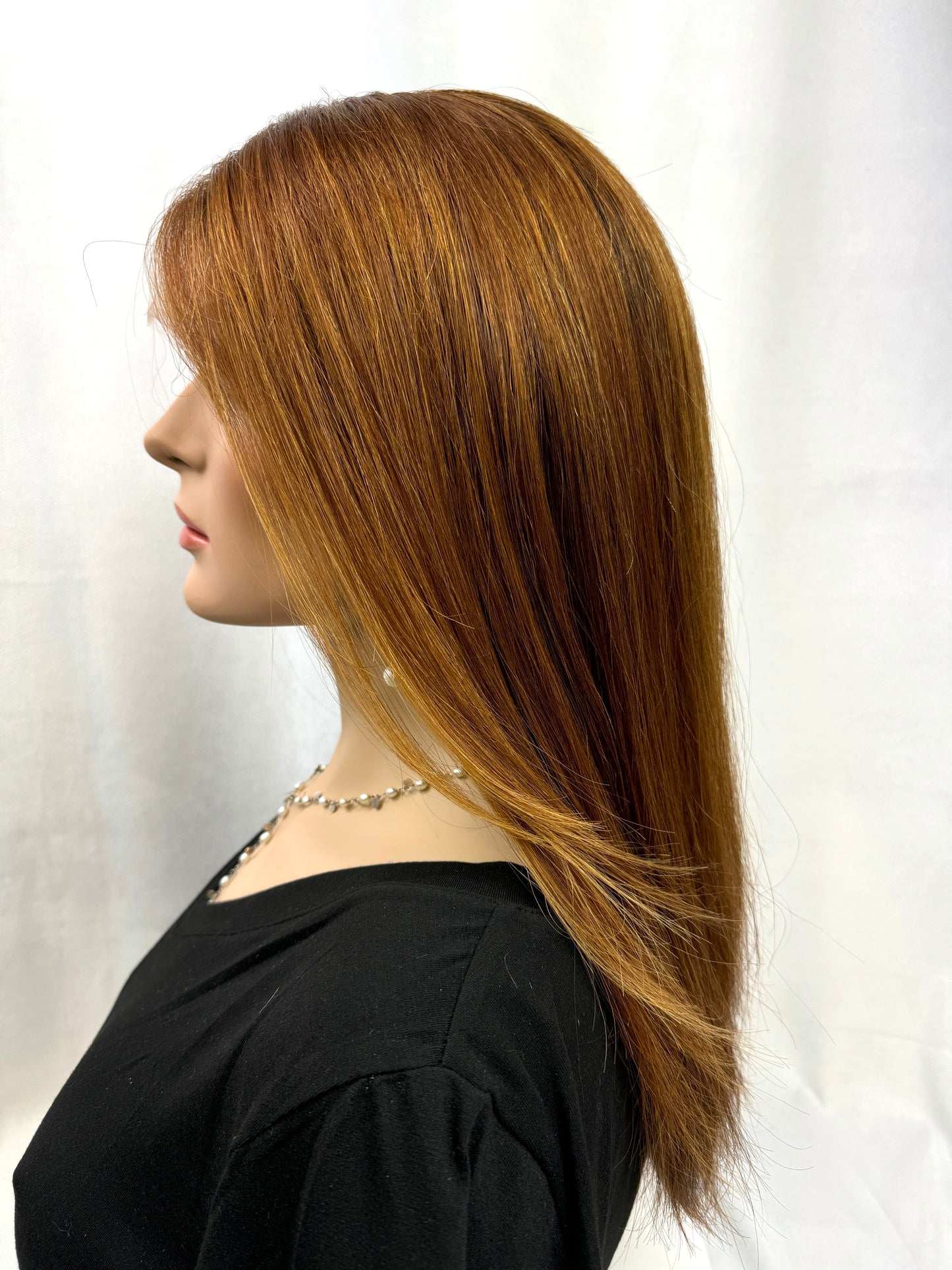 #383 ** FINAL SALE** Highest quality Remy Human Hair Lace Top Wig (M) 22/23”