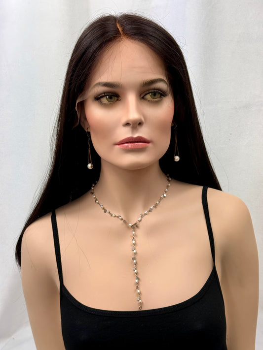 #436 **FINALSALE**Highest Quality Remy Human Hair Lace Top Wig (S) 22”