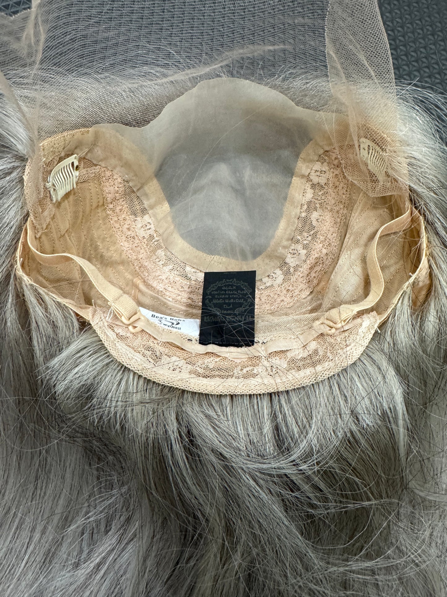 #463 Highest Quality Remy Human Hair Lace Top Kosher Wig (S)15”