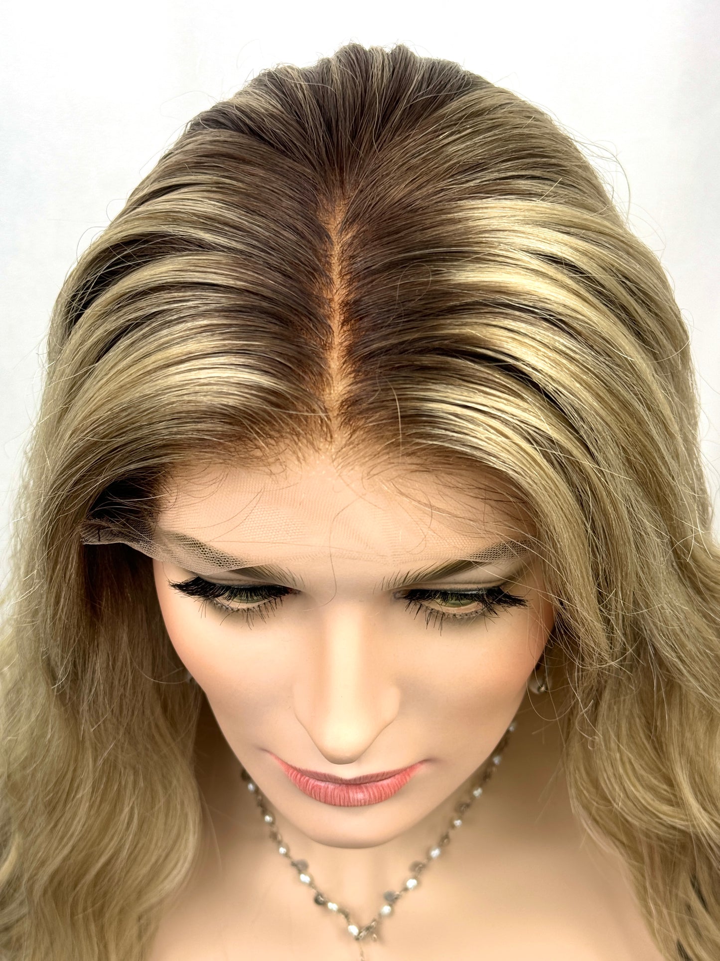 **FINAL SALE** #394 High Quality Remy Human Hair Lace Top Wig(S) 25”