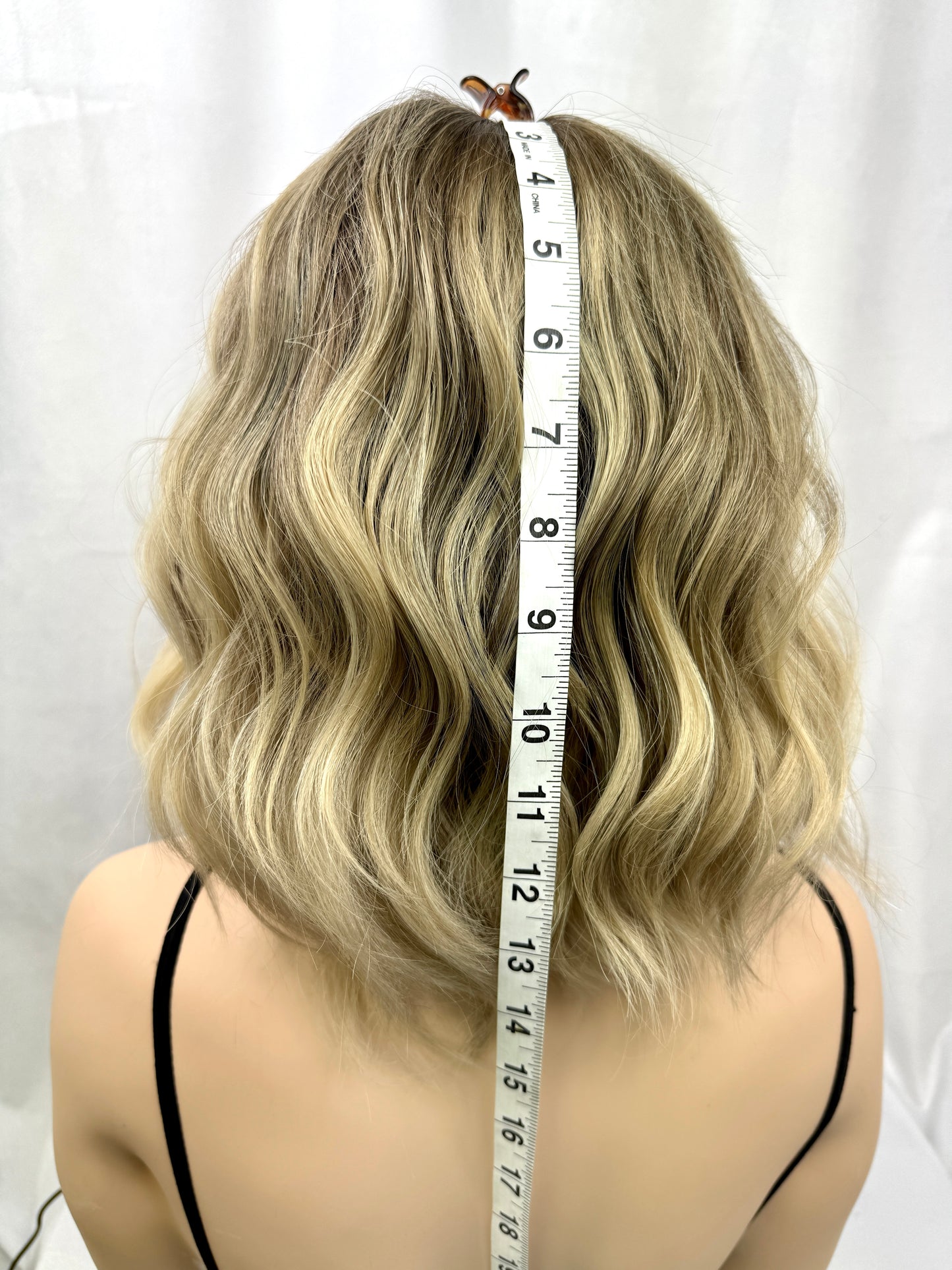 **FINAL SALE** #420 Highest Quality Remy Human Hair Lace Top Wig (S/XS)14/15”