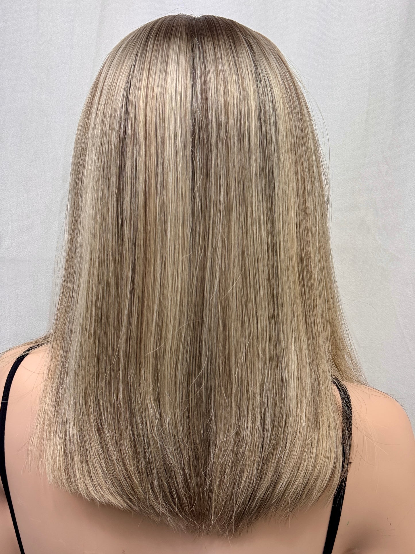 #475 **FINAL SALE ** Highest Quality Remy Human Hair Lace Top Wig (M/L)17”