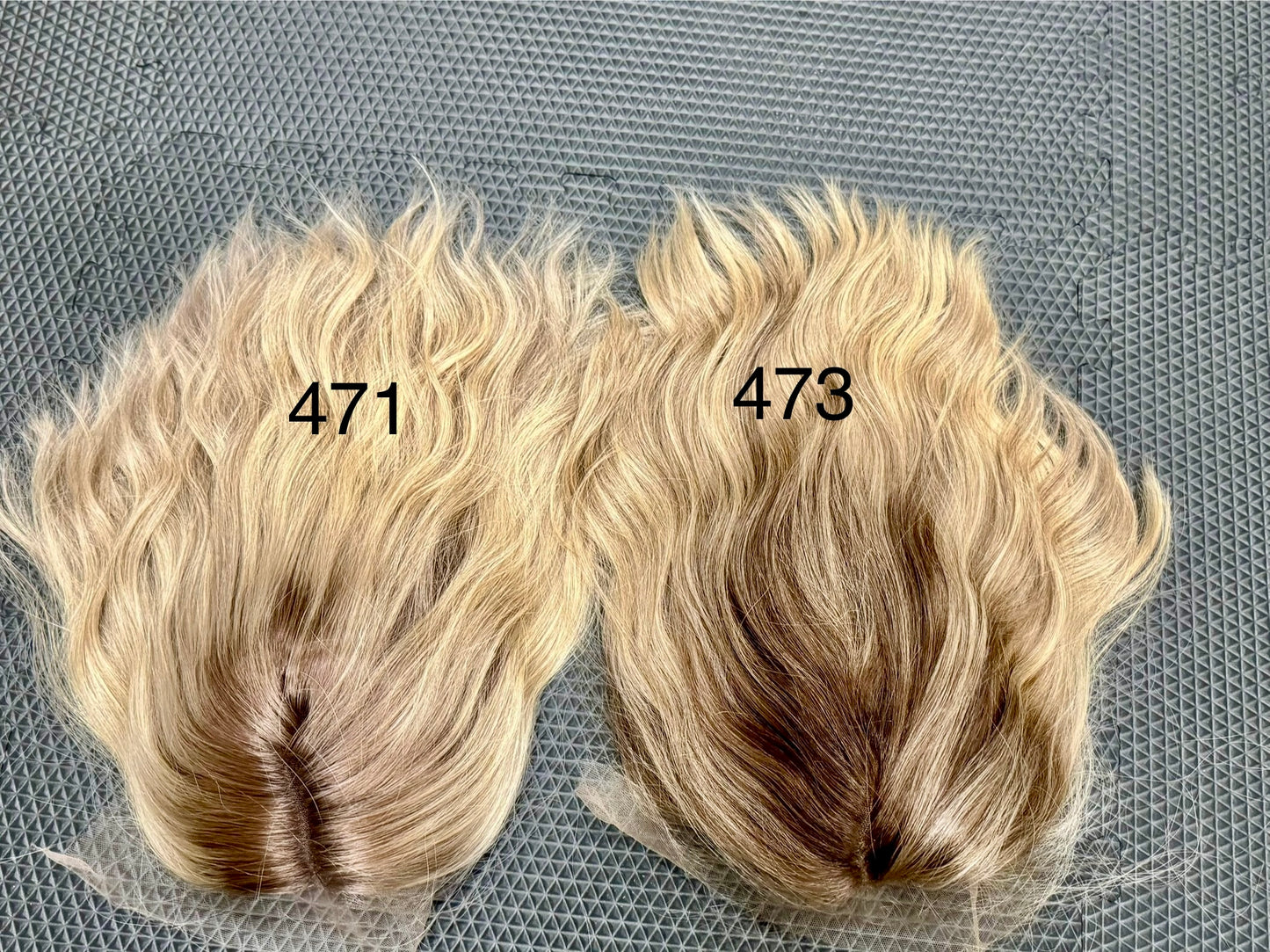 #471 Highest Quality Remy Human Hair Lace Top Wig (S)15”