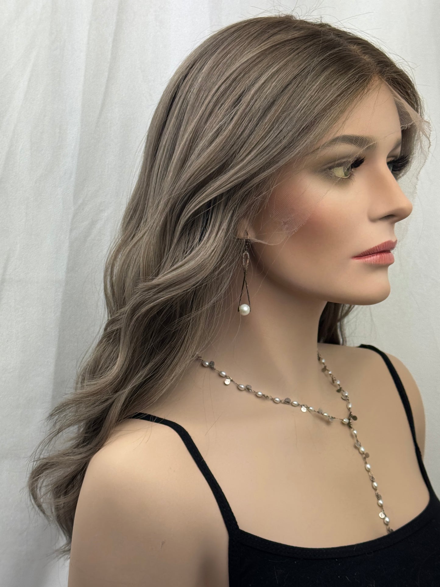 #491 Highest Quality Remy Human Hair Lace Top Wig (M) 22”