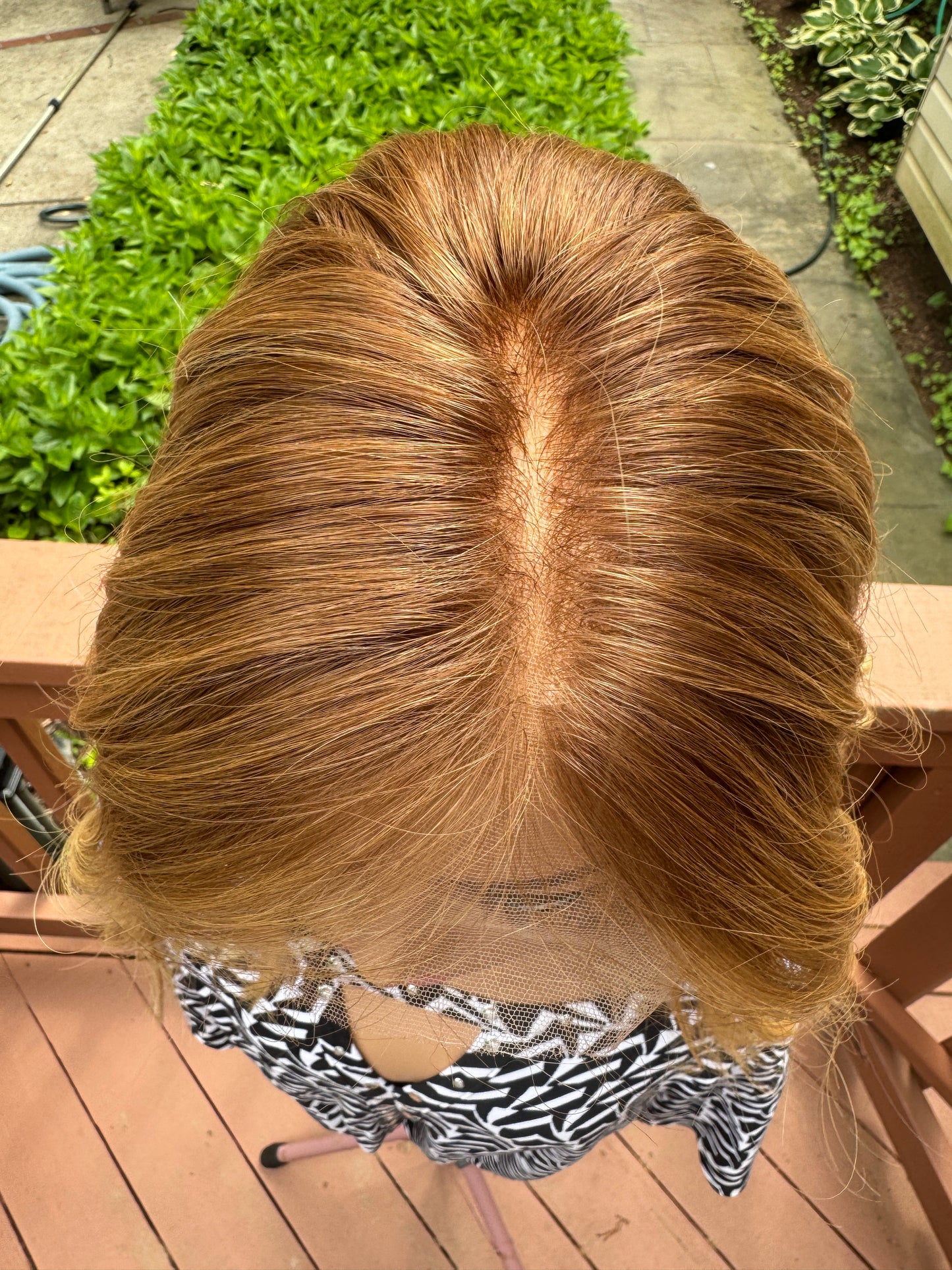 #455 **FINAL SALE**Highest Quality Remy Human Hair Lace Top Wig (M/L)16”