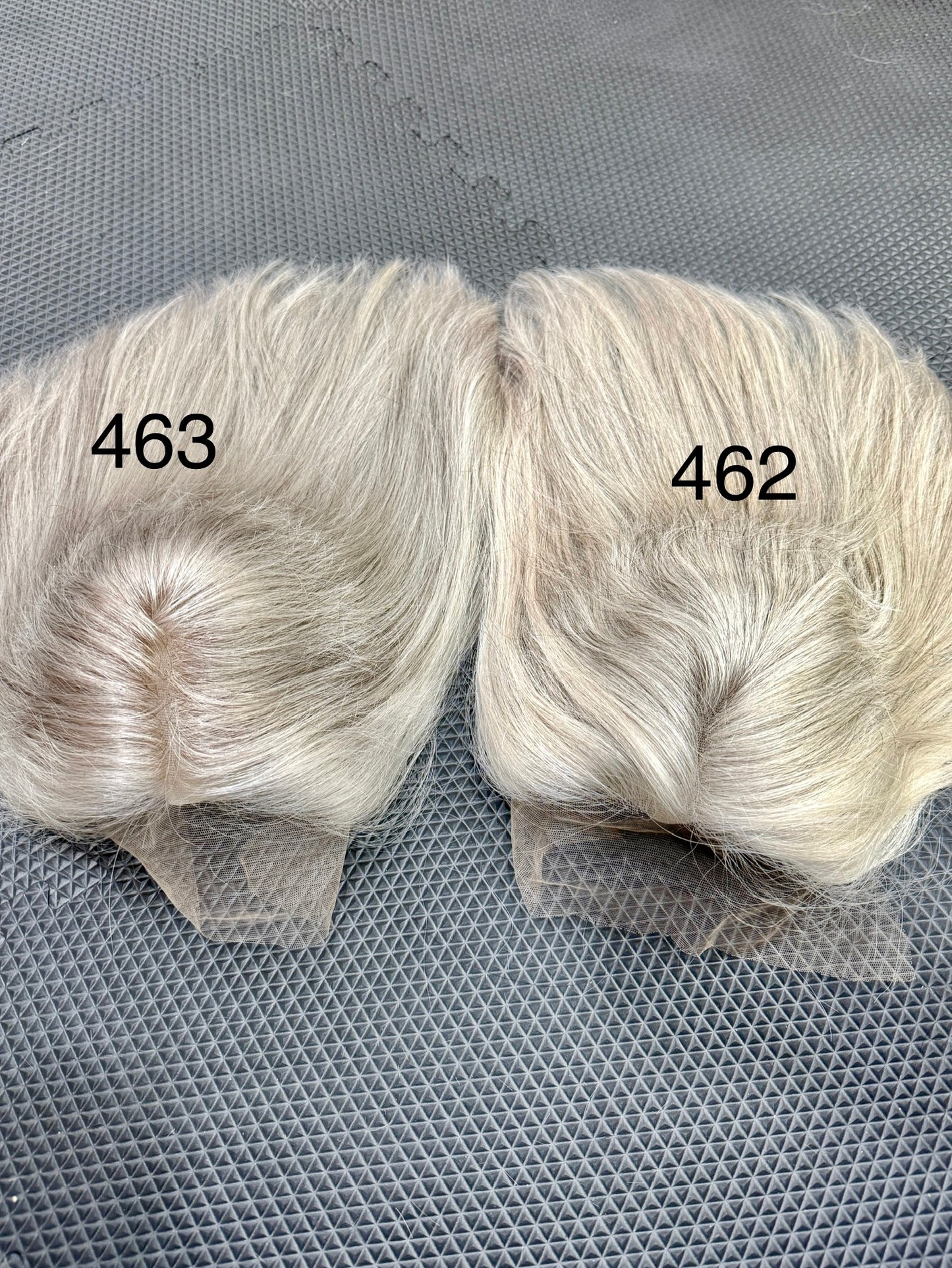 #462 Highest Quality Remy Human Hair Lace Top Kosher Wig (S) 15”