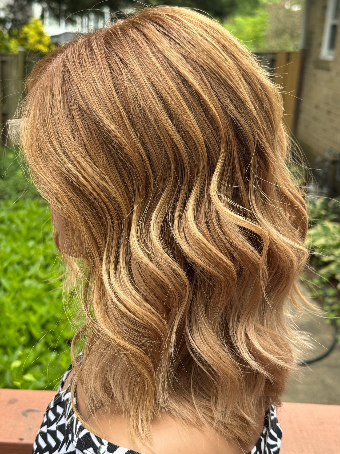 #455 **FINAL SALE**Highest Quality Remy Human Hair Lace Top Wig (M/L)16”