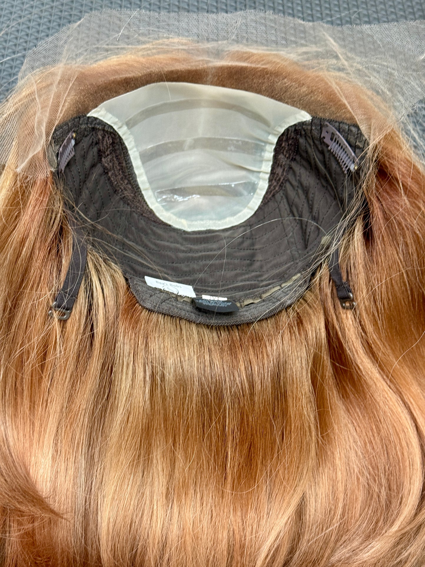 #468 Highest Quality Remy Human Hair Lace Top (medical) Wig (M) 17”