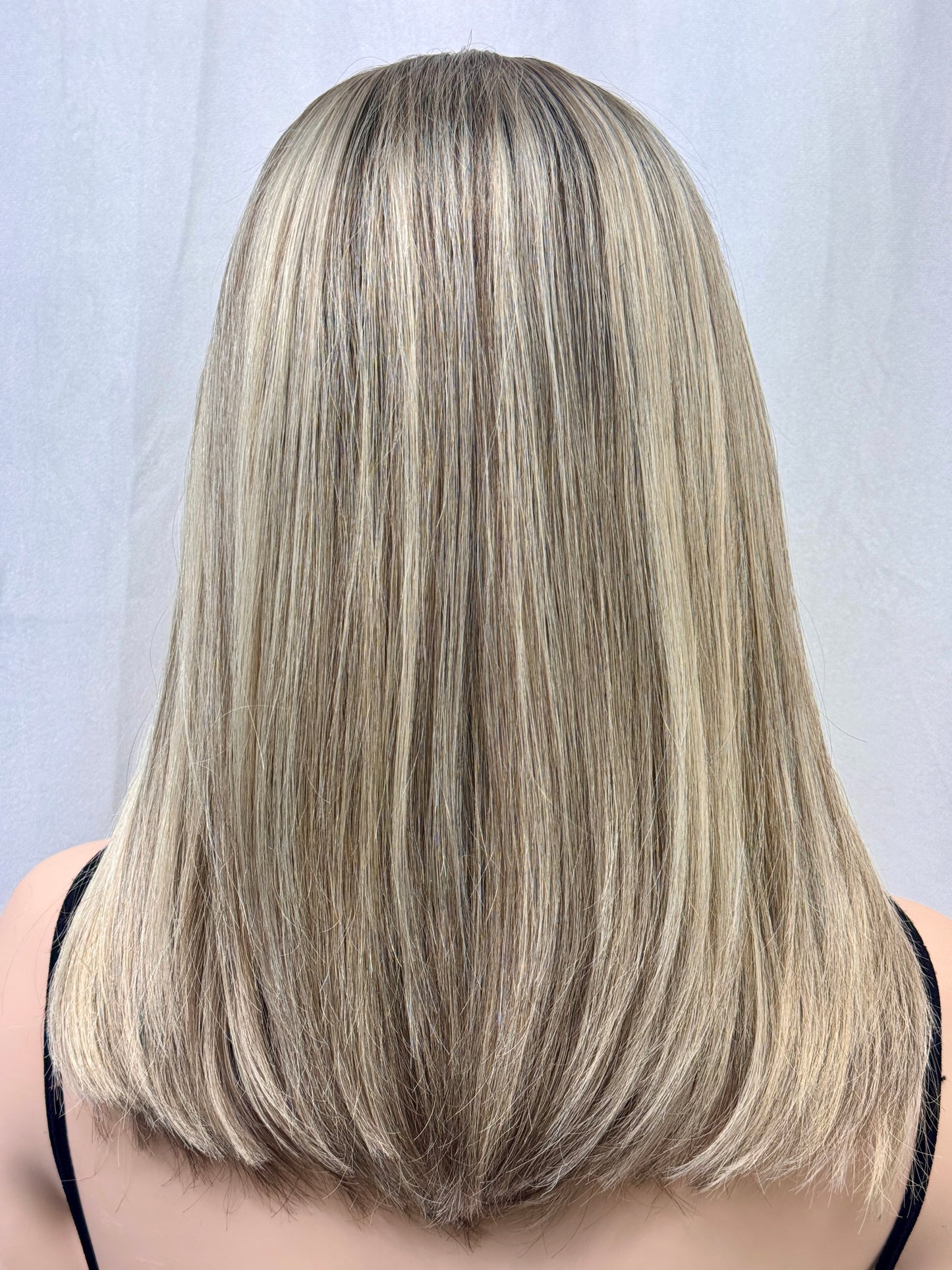 #475 **FINAL SALE ** Highest Quality Remy Human Hair Lace Top Wig (M/L)17”