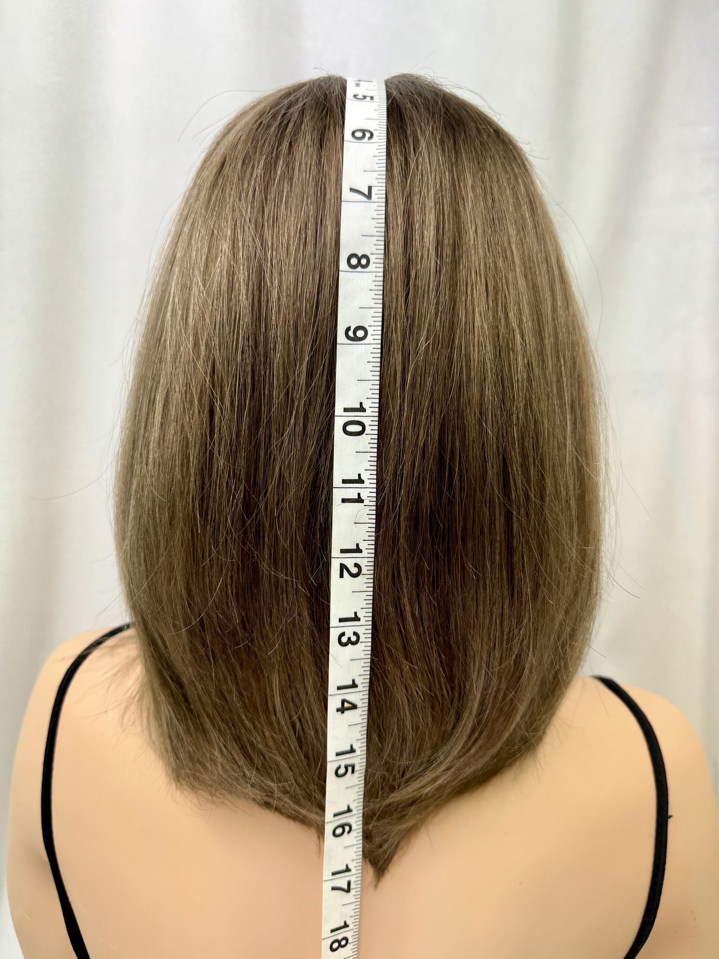 #432 **FINAL SALE** Highest Quality Remy Human Hair Lace Top Wig (S) 15/16”