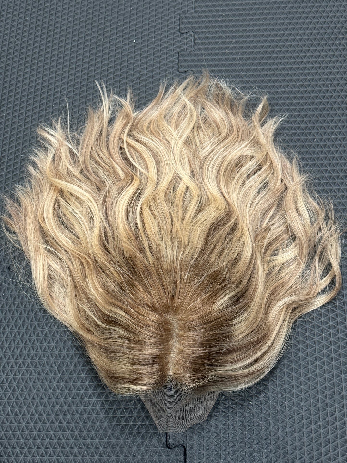 #553 Highest Quality Remy Human Hair Lace Top Wig (S)15“
