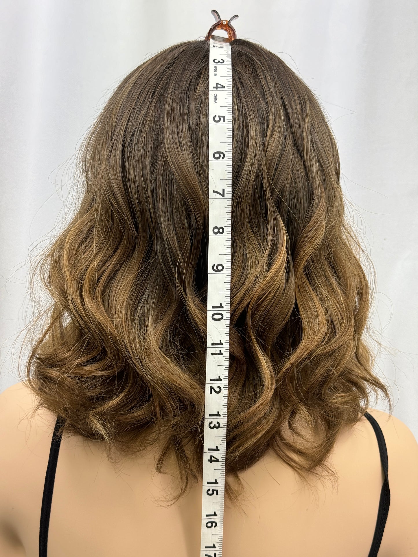 ** FINAL SALE** #417 Highest Quality Remy Human Hair Lace Top Wig (S)15/16”