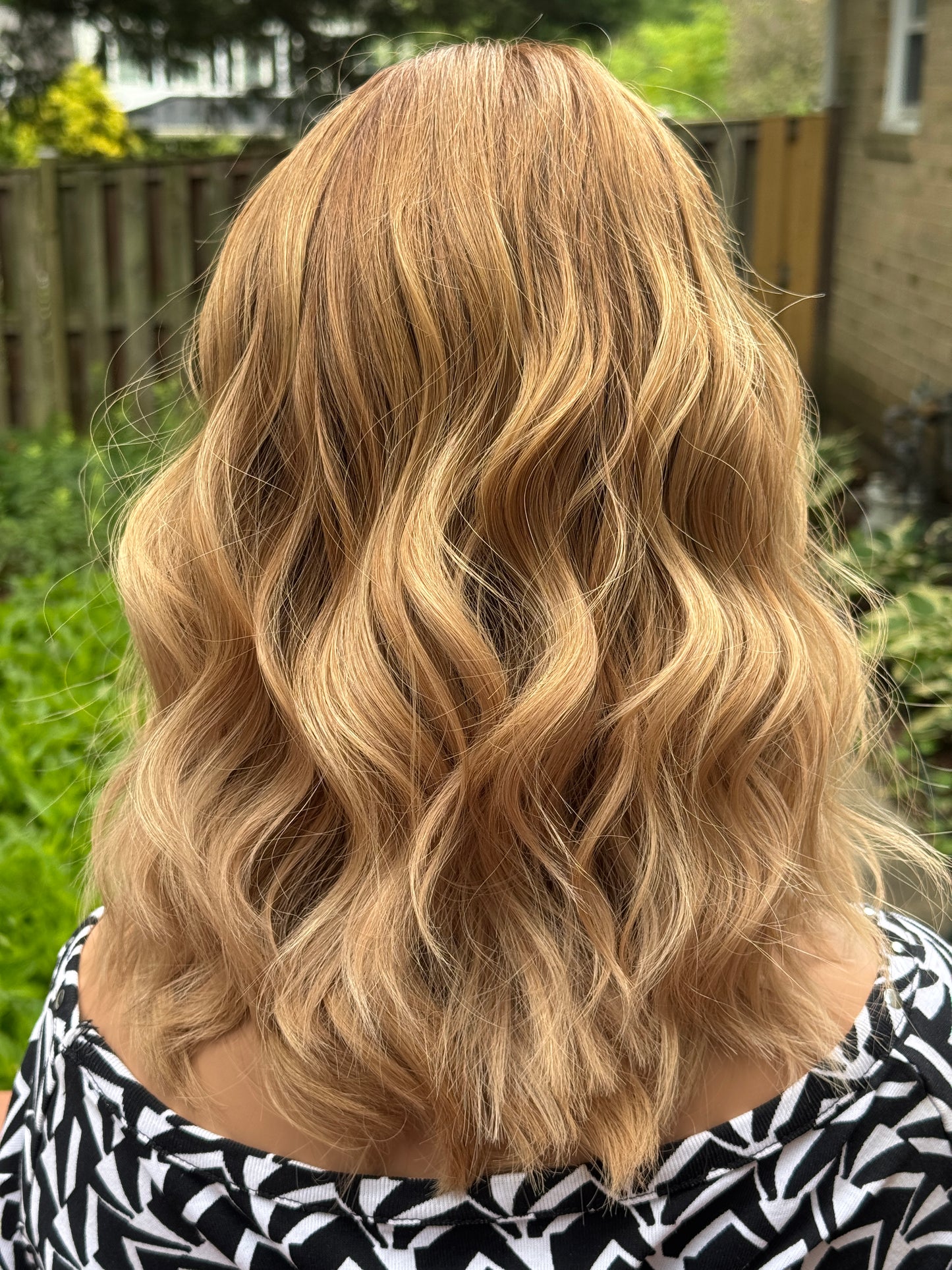 #455 **FINAL SALE**Highest Quality Remy Human Hair Lace Top Wig (M/L)16”