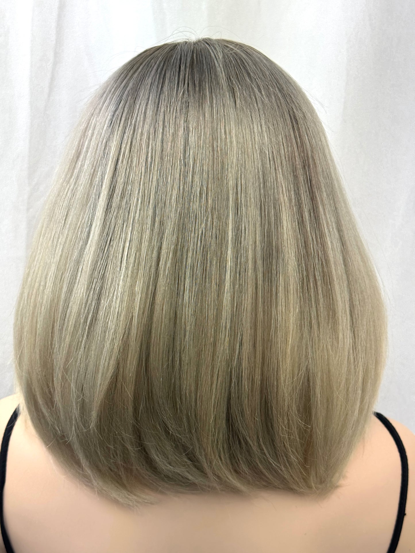#486 **FINAL SALE ** Highest Quality Remy Human Hair Lace Top Wig (M)15”