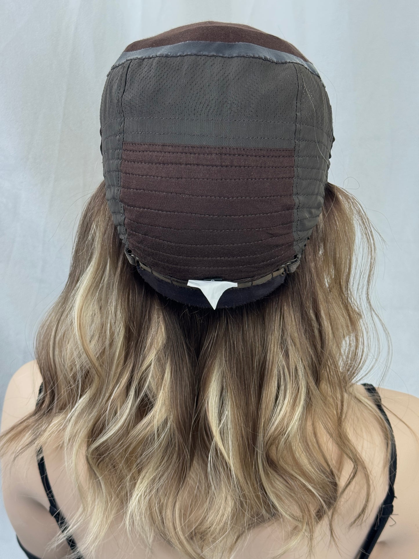 #557 Highest Quality Remy Human Hair traditional medical cap (S)18”