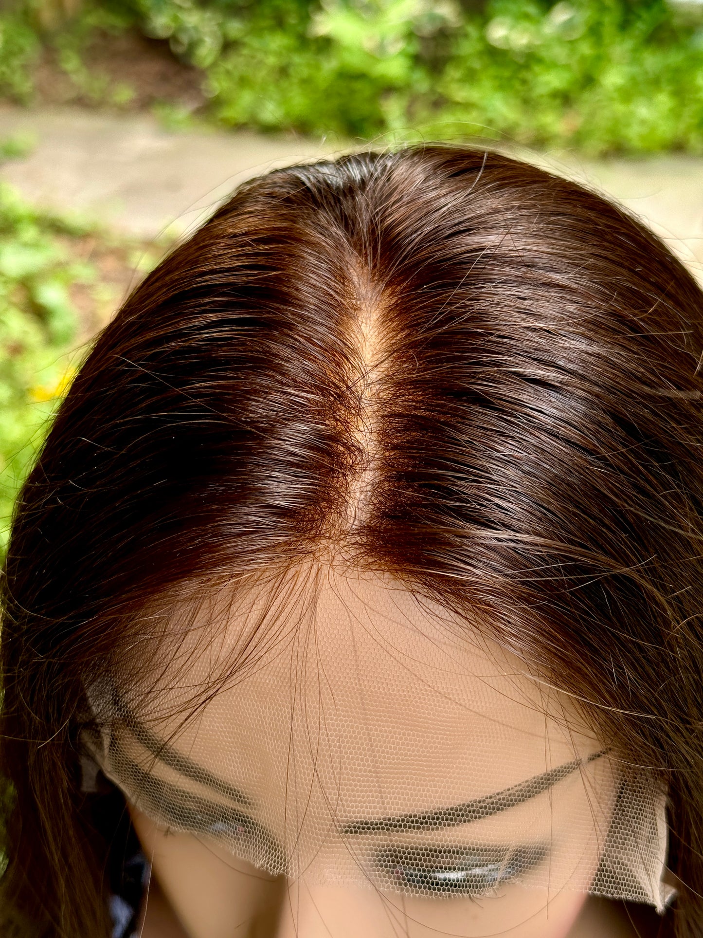 **FINAL SALE** #411 Highest Quality Remy Human Hair Lace Top Wig (XS)24”