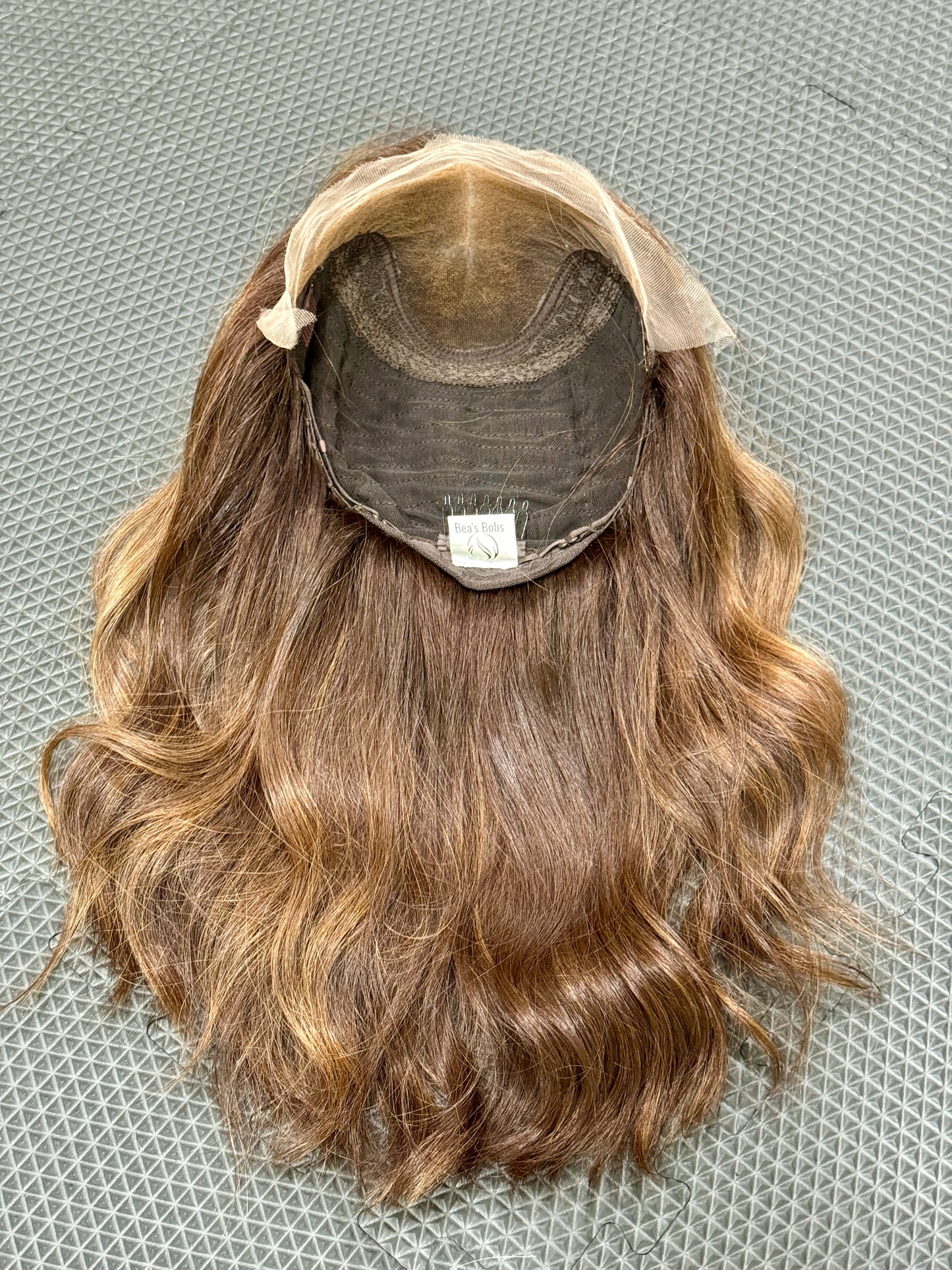 #545 Highest Quality Remy Human Hair Lace Top Wig (M) 20“