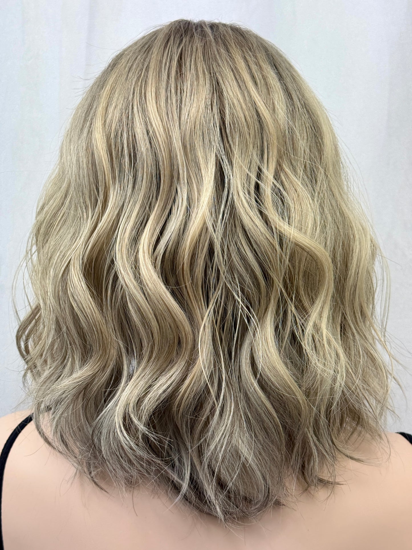 #471 Highest Quality Remy Human Hair Lace Top Wig (S)15”