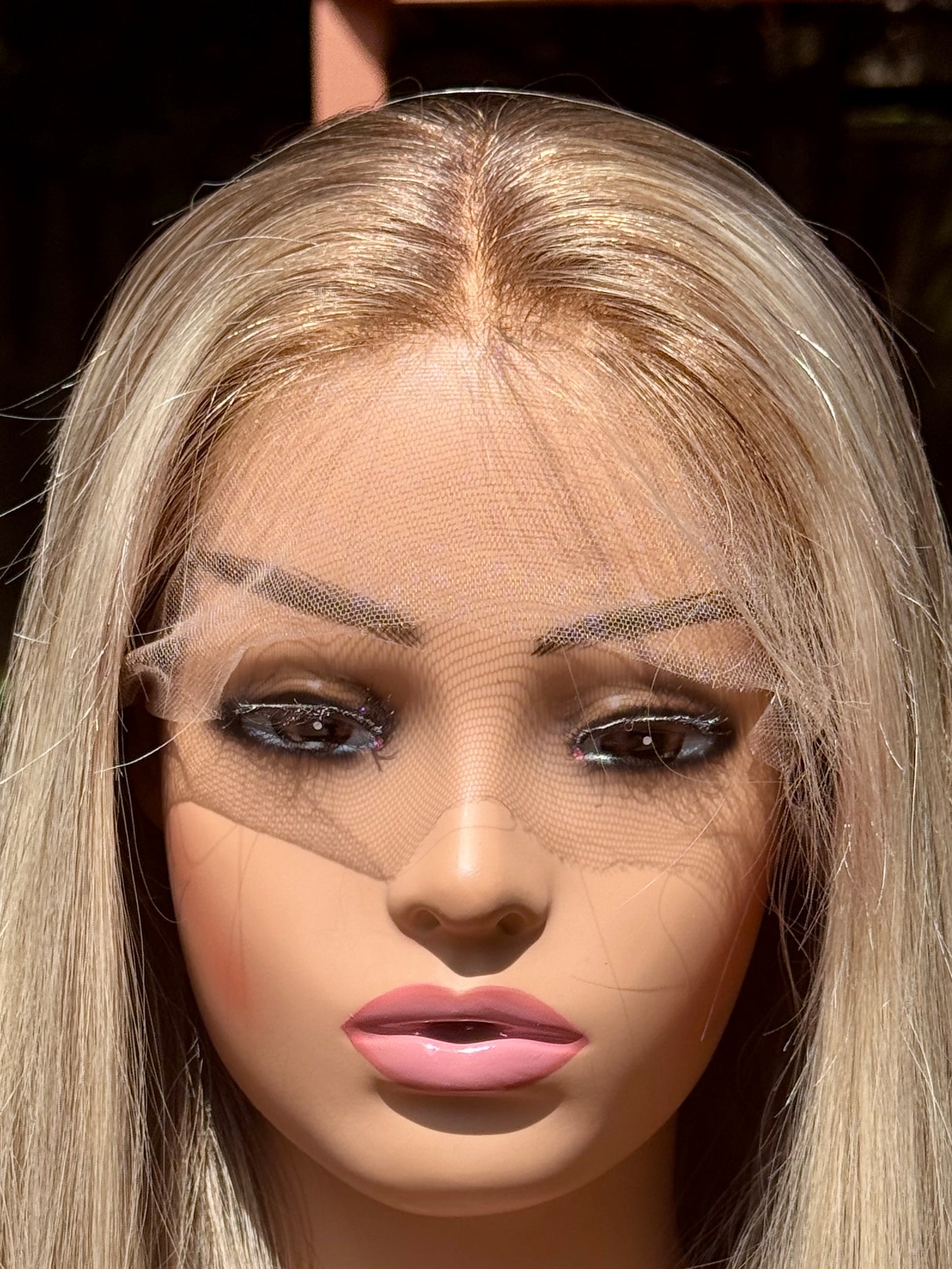 #475 **FINAL SALE ** Highest Quality Remy Human Hair Lace Top Wig (M/L)17”