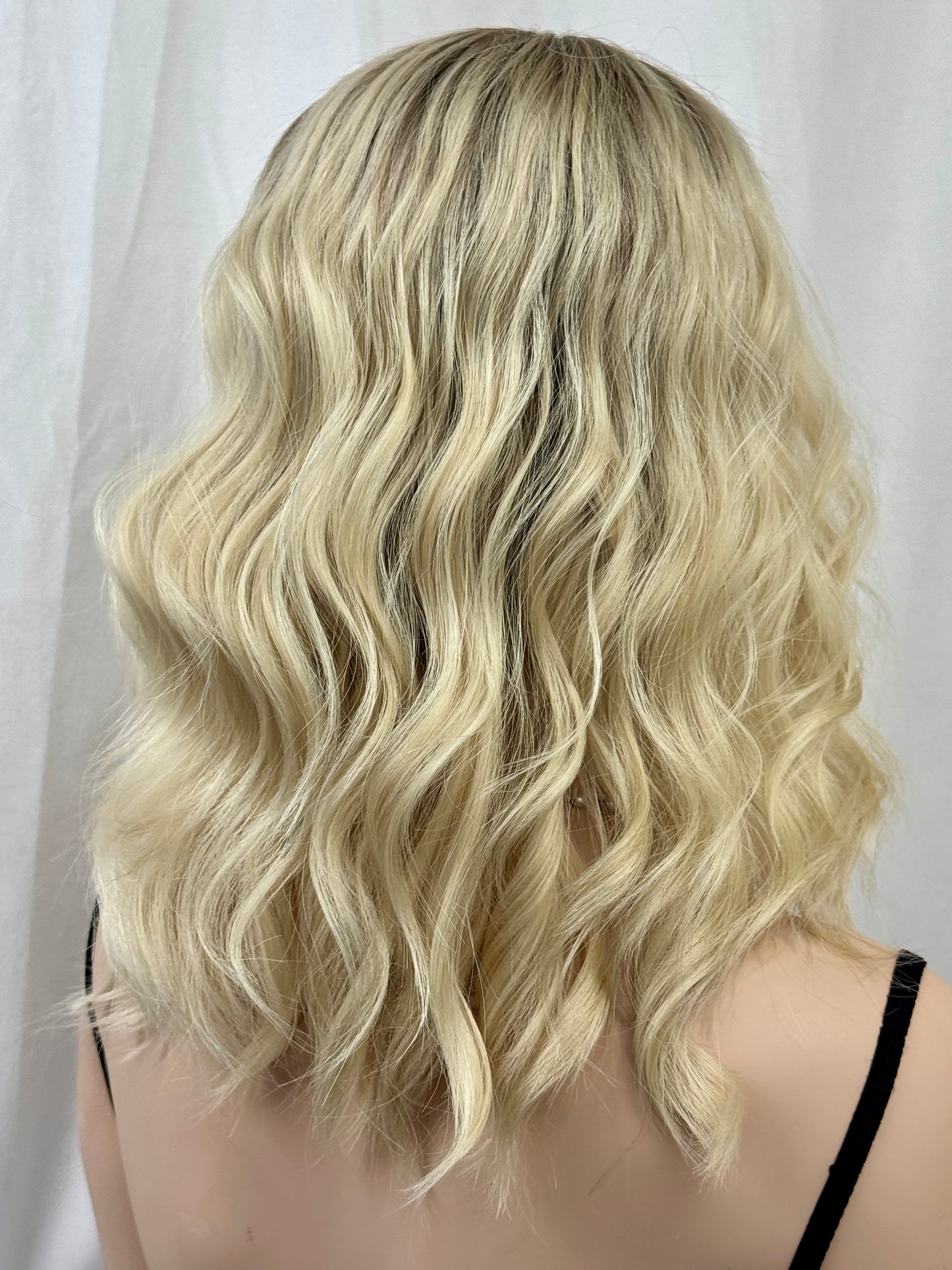 #457 Extra Light Low Density Medical Cap, Highest Quality Remy Human Hair Wig (S) 16/17”