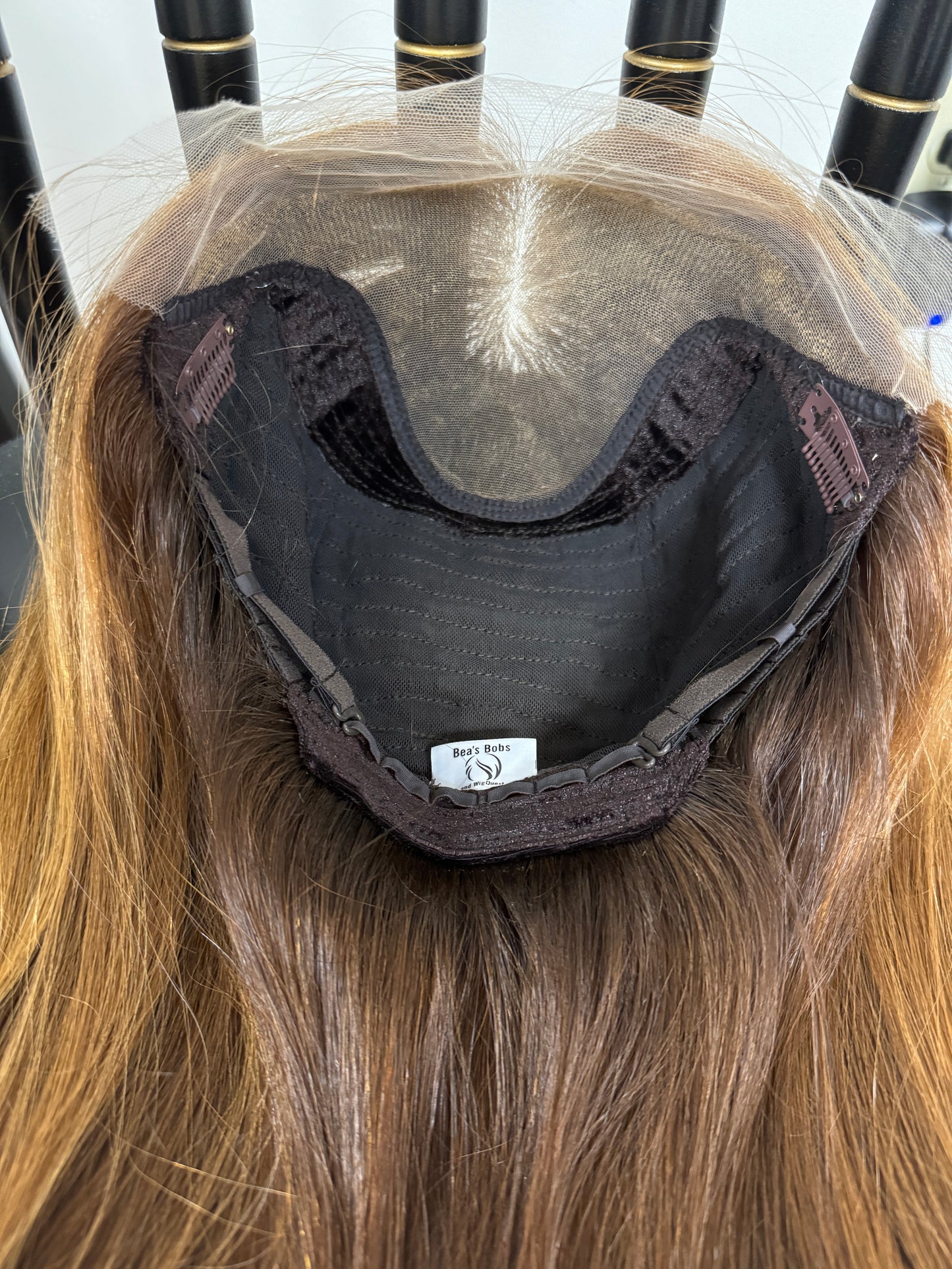 #383 ** FINAL SALE** Highest quality Remy Human Hair Lace Top Wig (M) 22/23”