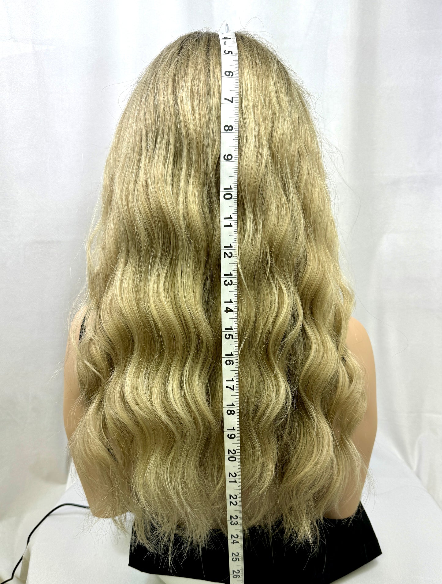**FINAL SALE** #394 High Quality Remy Human Hair Lace Top Wig(S) 25”