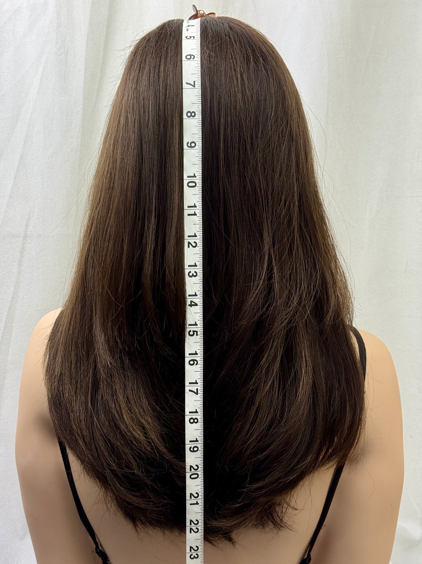 #483 Highest Quality Remy Human Hair Lace Top Wig (M) 21”