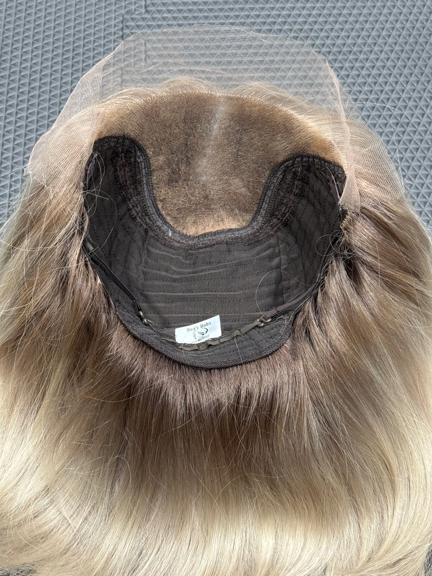 #486 **FINAL SALE ** Highest Quality Remy Human Hair Lace Top Wig (M)15”