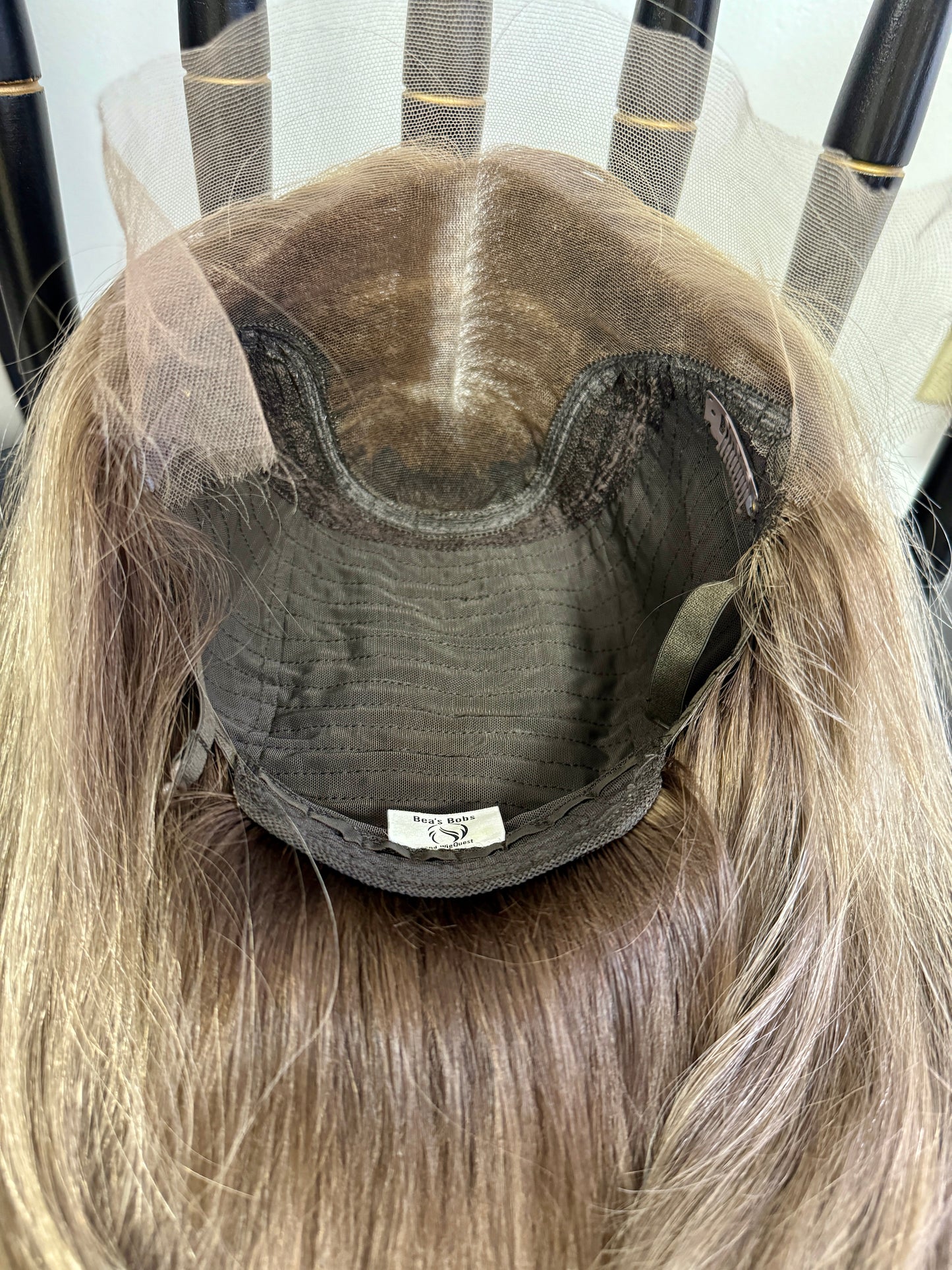#432 **FINAL SALE** Highest Quality Remy Human Hair Lace Top Wig (S) 15/16”