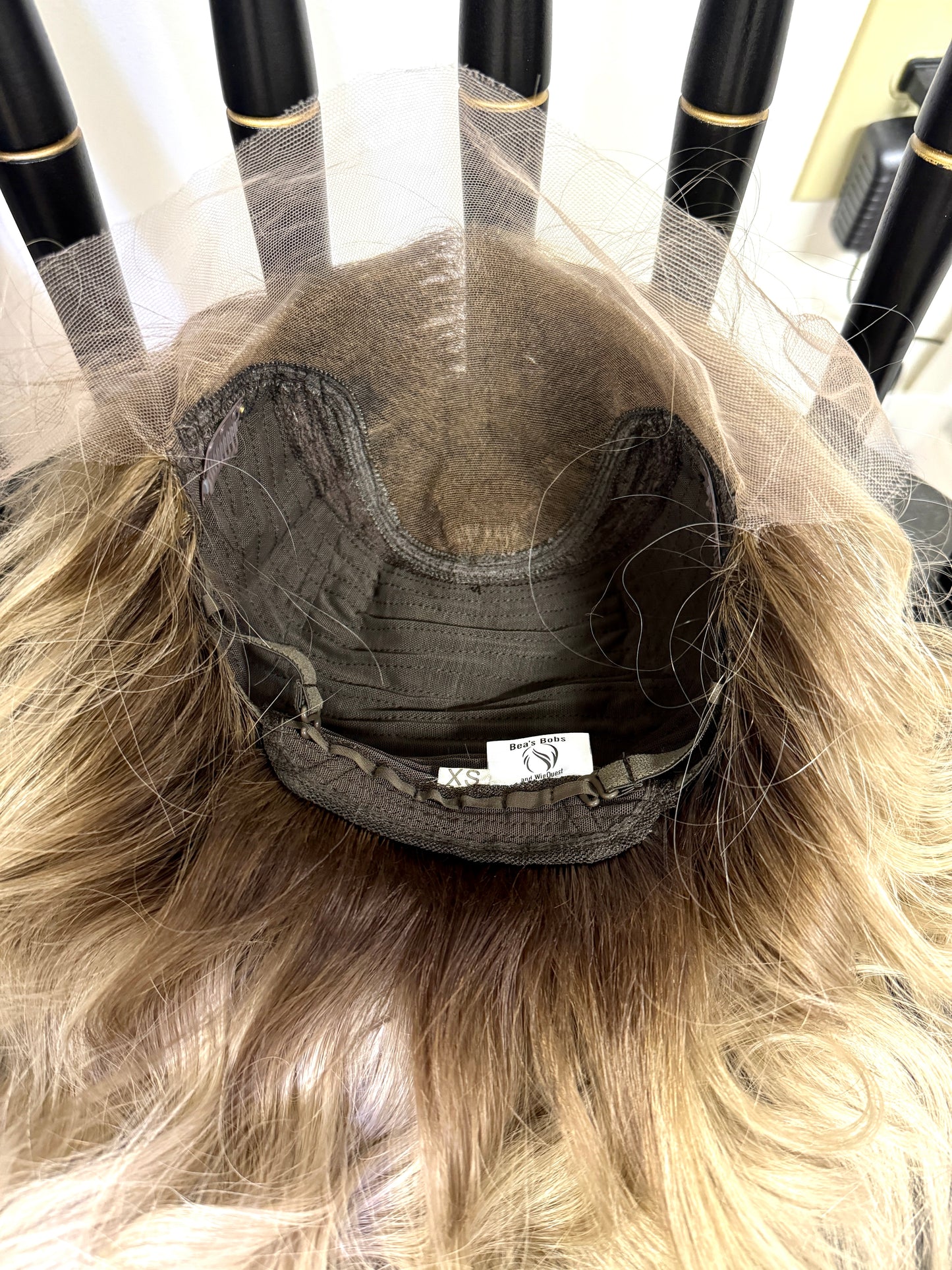 **FINAL SALE** #420 Highest Quality Remy Human Hair Lace Top Wig (S/XS)14/15”