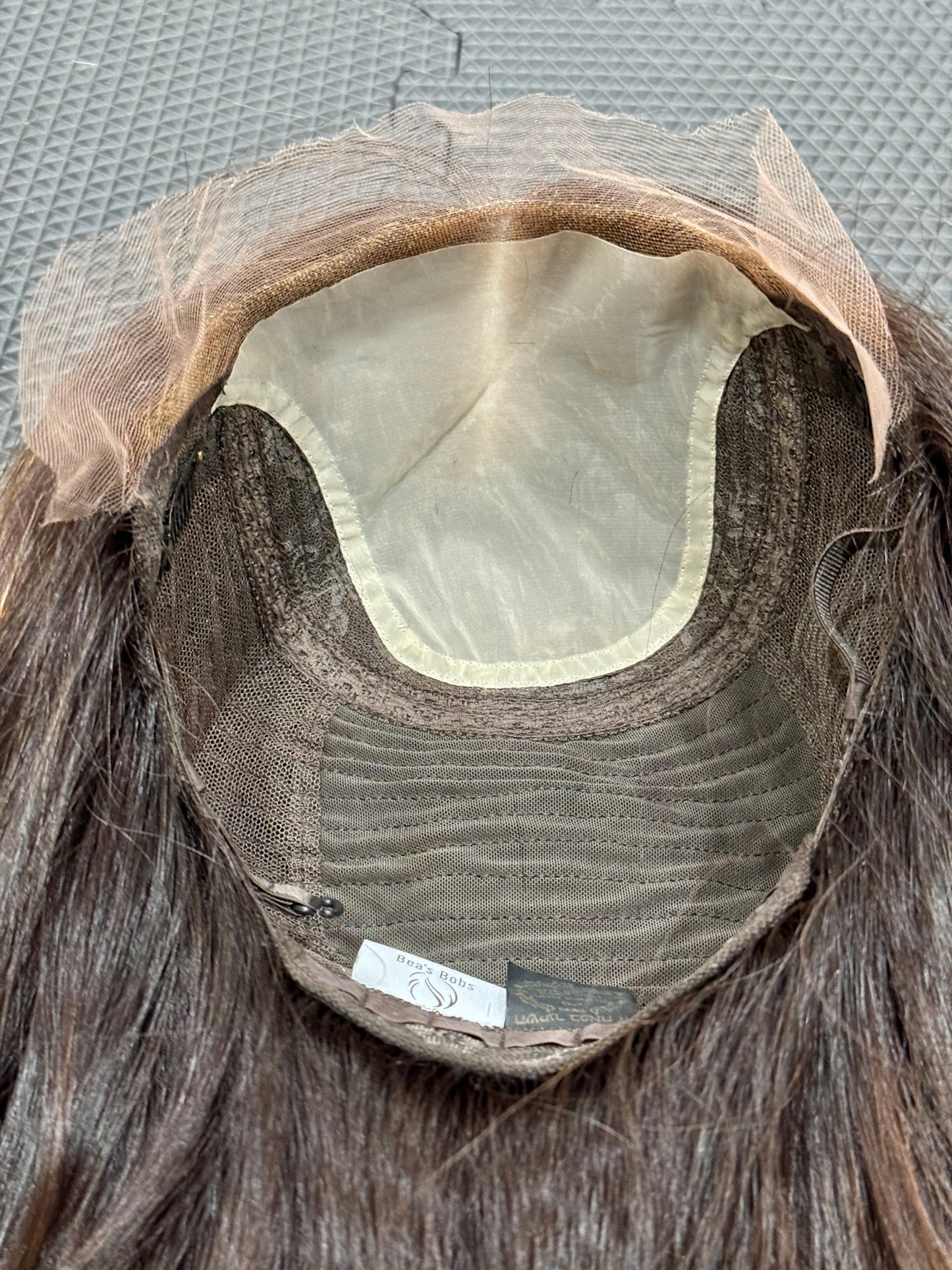 #514 Highest Quality Remy Human Hair Lace Top Kosher Wig (S/M) 19”