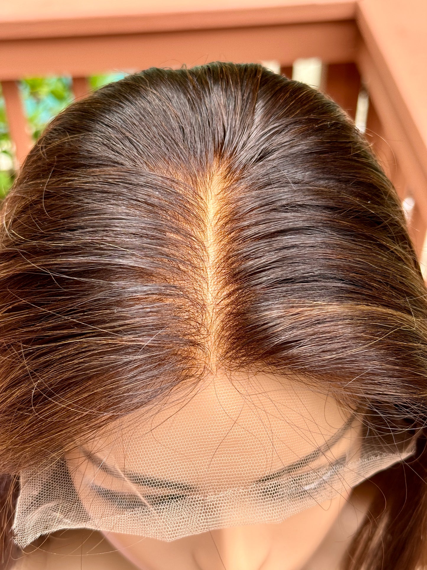 #430 Highest Quality Remy Human Hair Lace Top (low density) Wig (S) 21”