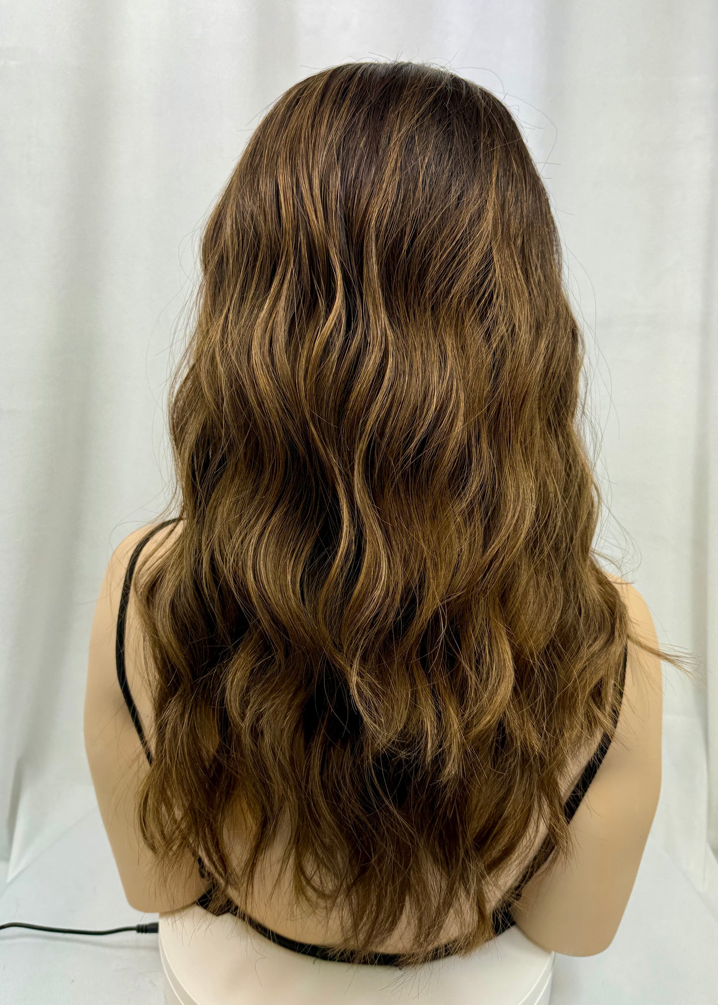 **FINAL SALE** #421 Highest Quality Remy Human Hair Gripper Cap Full Lace Wig (M)23” RESERVED FOR MC