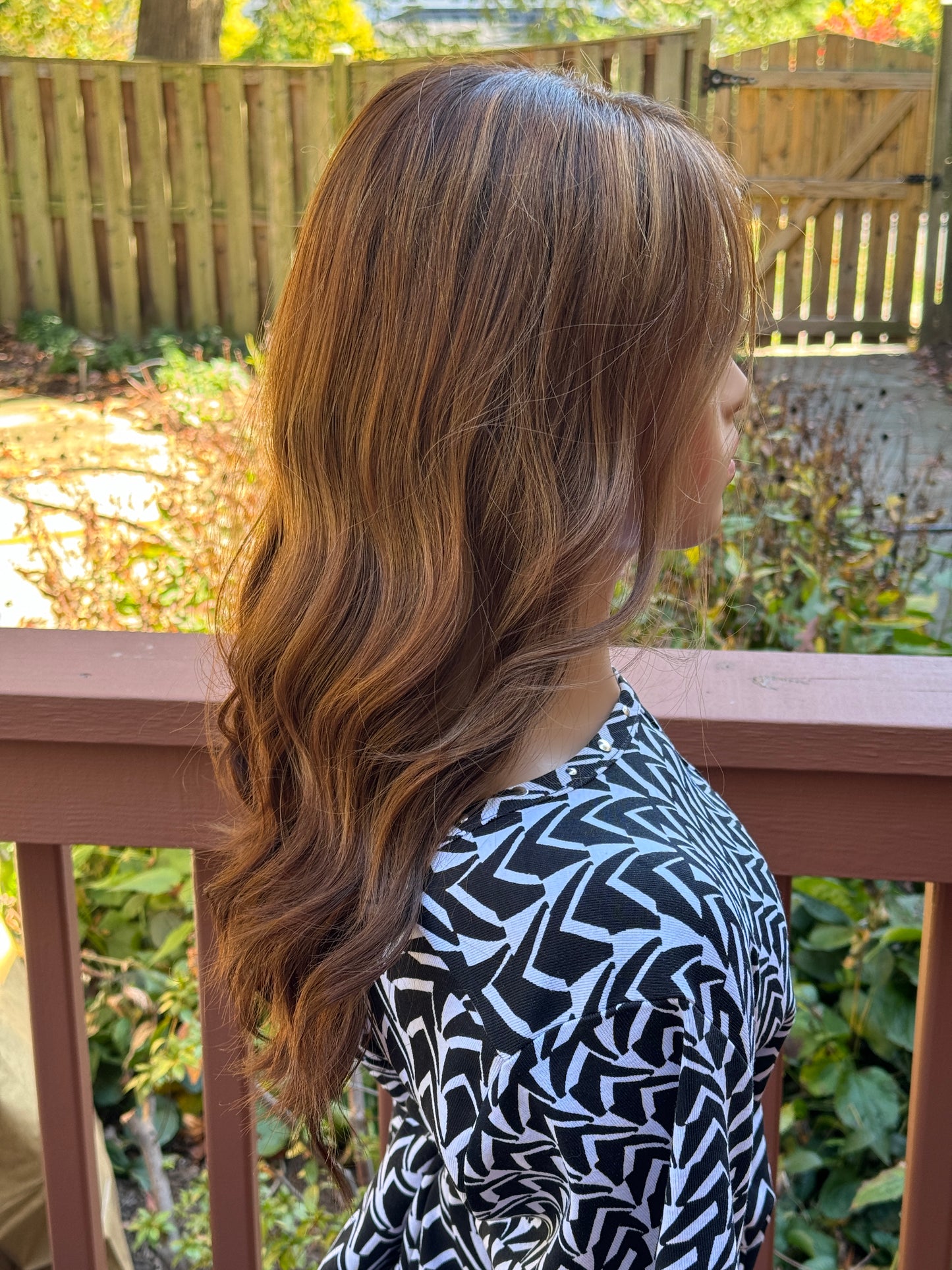 #437 **Final Sale**Highest Quality Remy Human Hair Lace Top Wig (low density) (S/XS) 22”