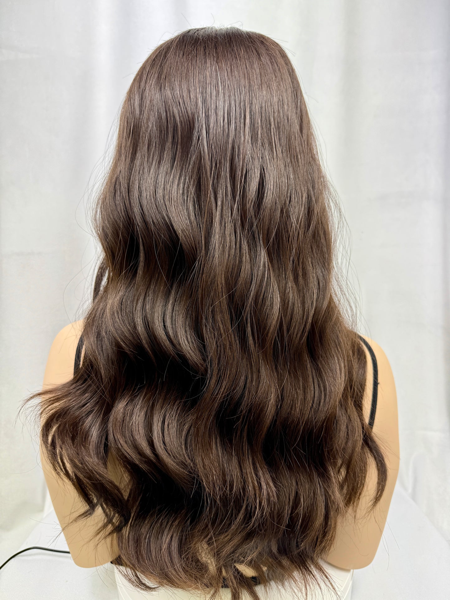 **FINAL SALE** #411 Highest Quality Remy Human Hair Lace Top Wig (XS)24”