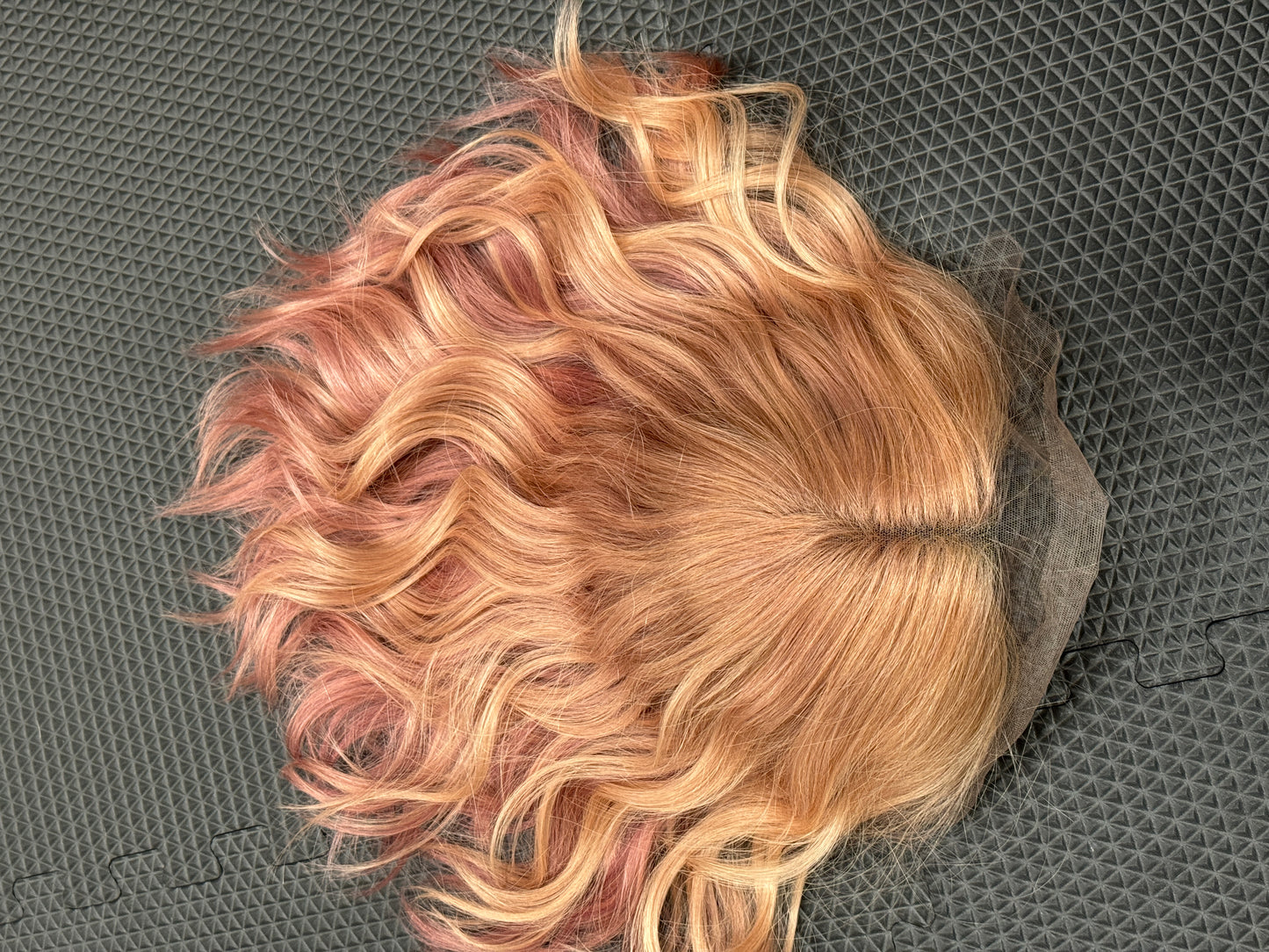 #498 Highest Quality Remy Human Hair Lace Top Wig (M)15/16”