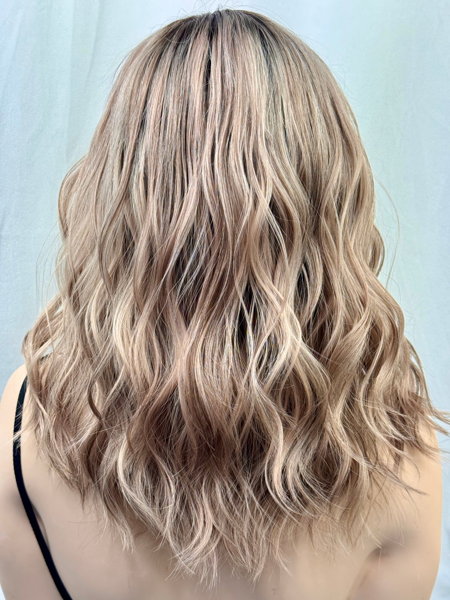 #494 Highest Quality Remy Human Hair Lace Top Wig (M) 16/17”