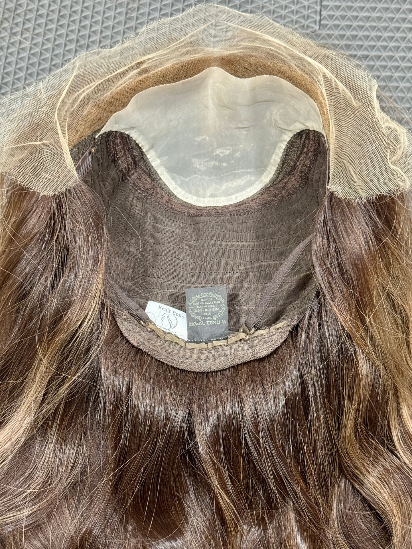 #481 Highest Quality Remy Human Hair Lace Top Kosher Wig (S)