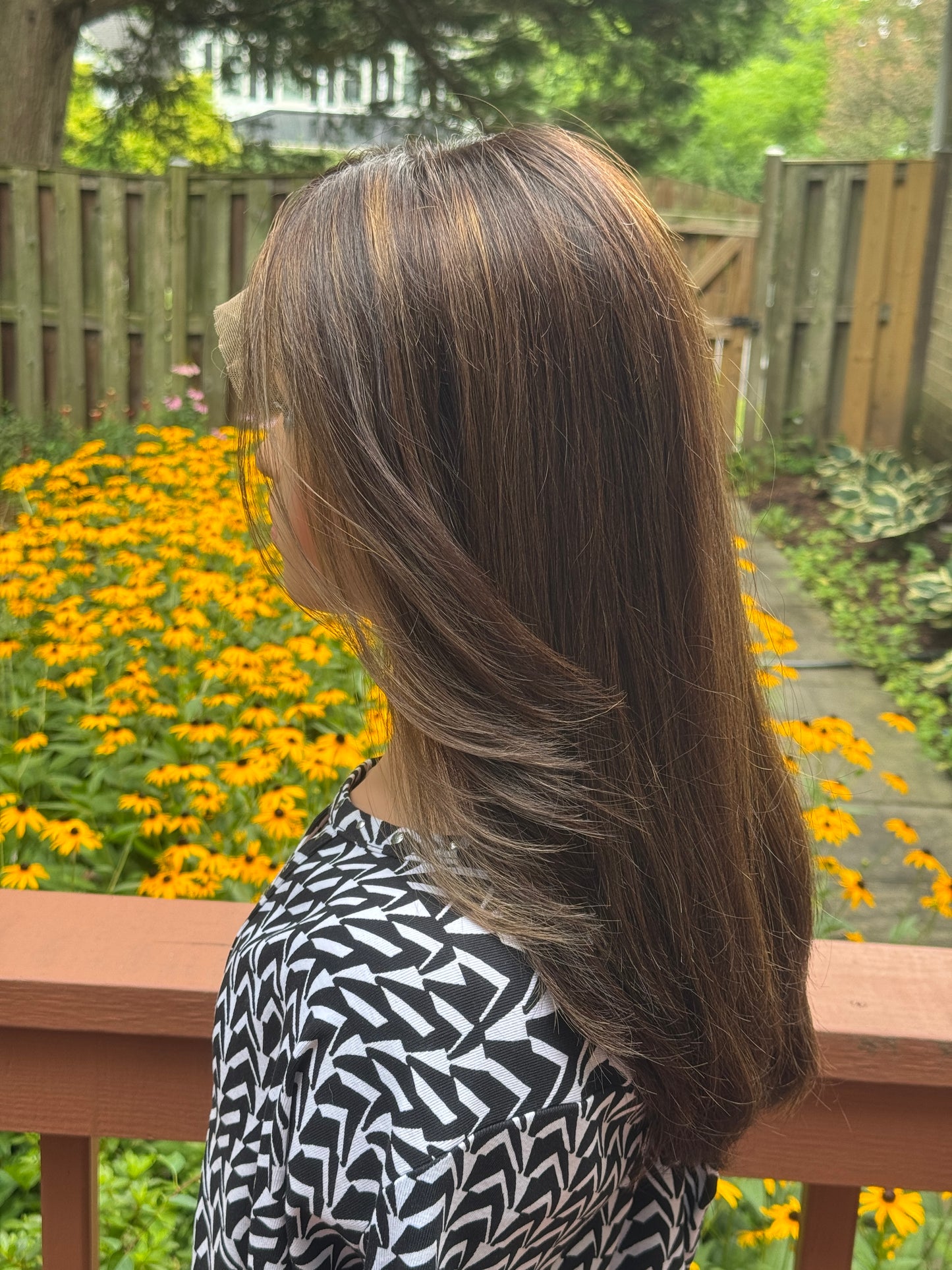 #483 Highest Quality Remy Human Hair Lace Top Wig (M) 21”