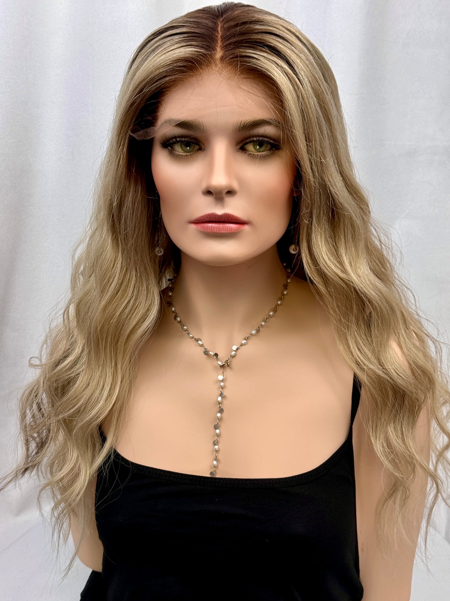 **FINAL SALE** #394 High Quality Remy Human Hair Lace Top Wig(S) 25”