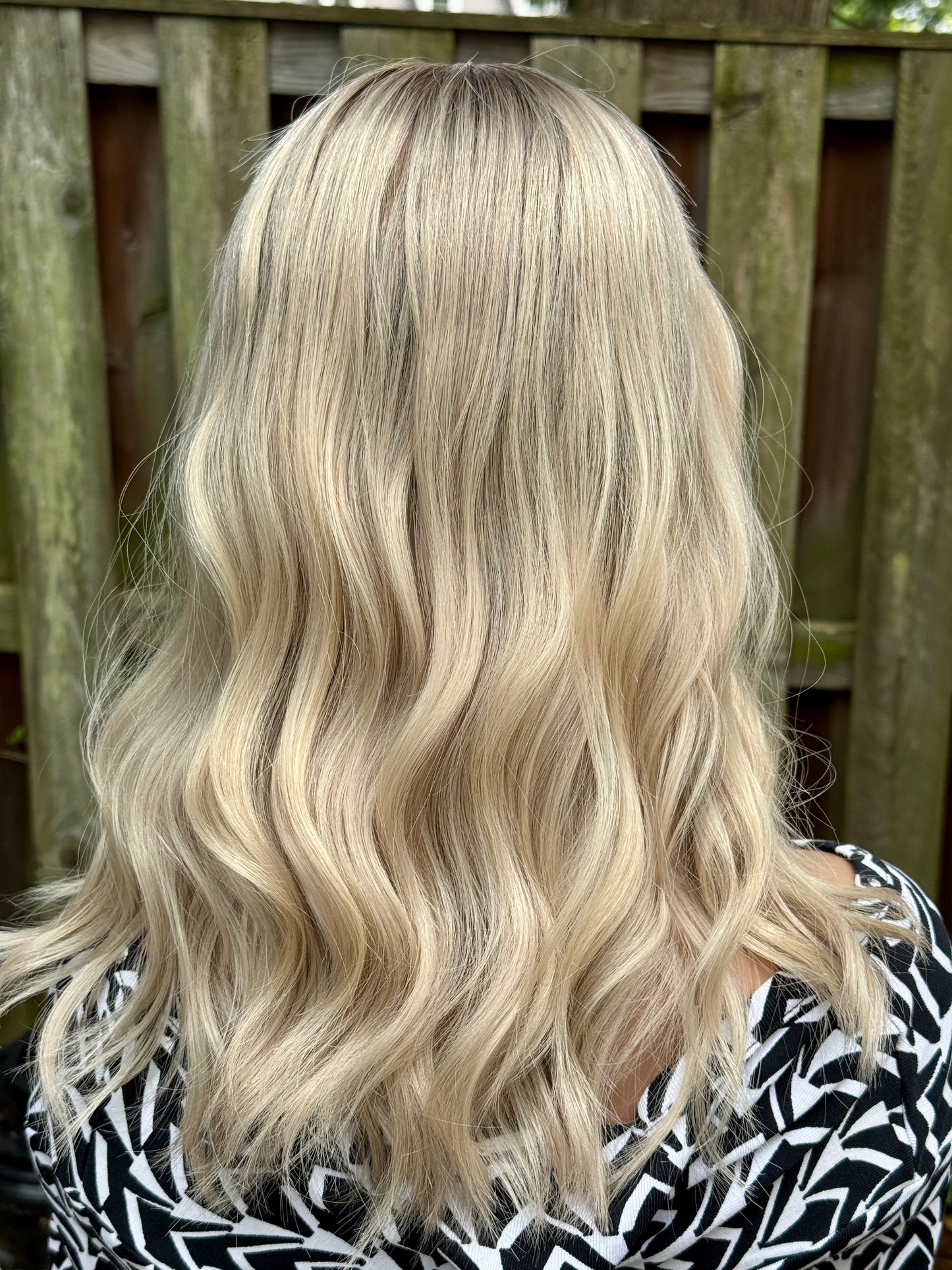 #456 Extra light low density medical Cap, Highest Quality Remy Human Hair Wig (XS/S) 18”