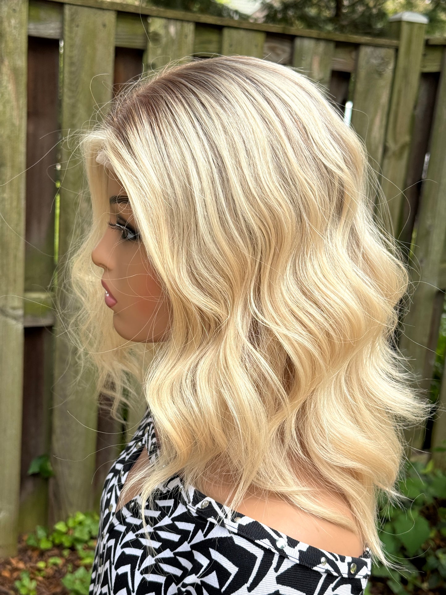 #457 Extra Light Low Density Medical Cap, Highest Quality Remy Human Hair Wig (S) 16/17”