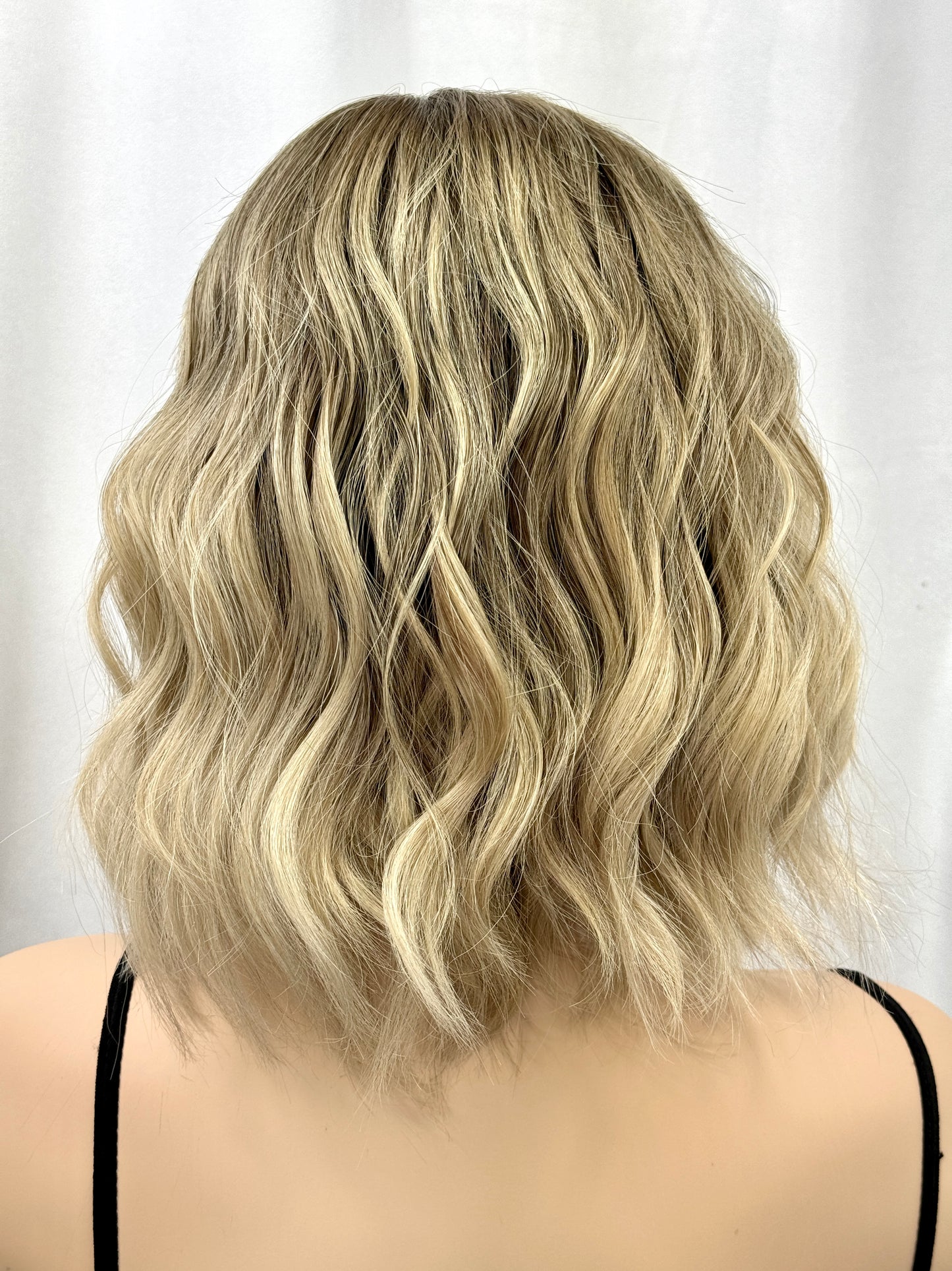**FINAL SALE** #420 Highest Quality Remy Human Hair Lace Top Wig (S/XS)14/15”