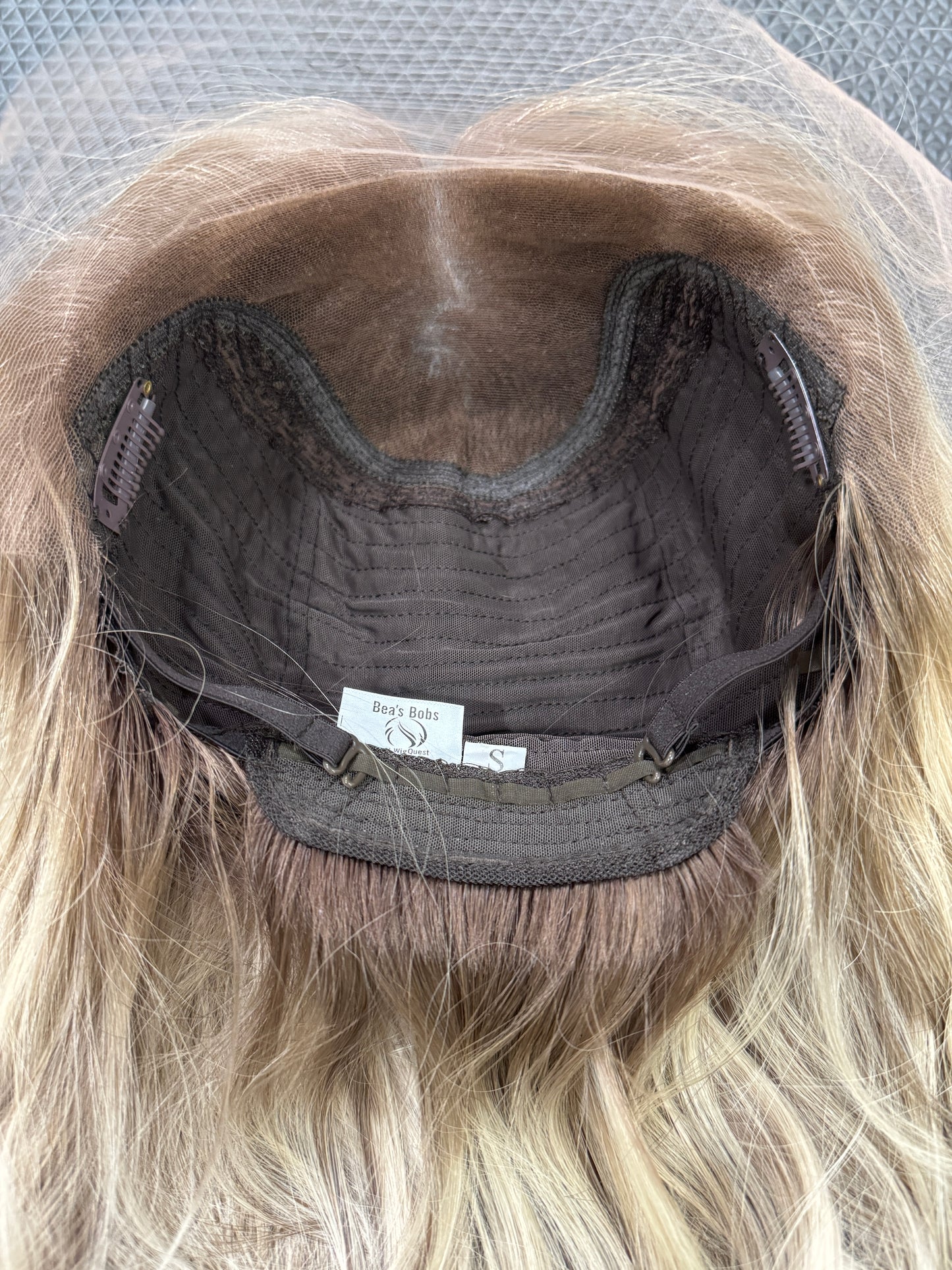 #471 Highest Quality Remy Human Hair Lace Top Wig (S)15”