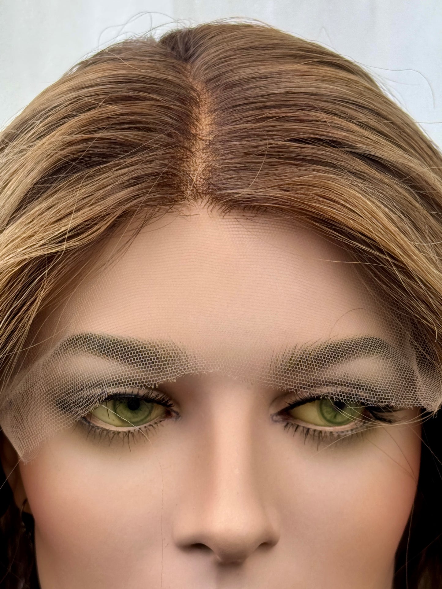 #487 Highest Quality Remy Human Hair Lace Top Wig (M) 17”