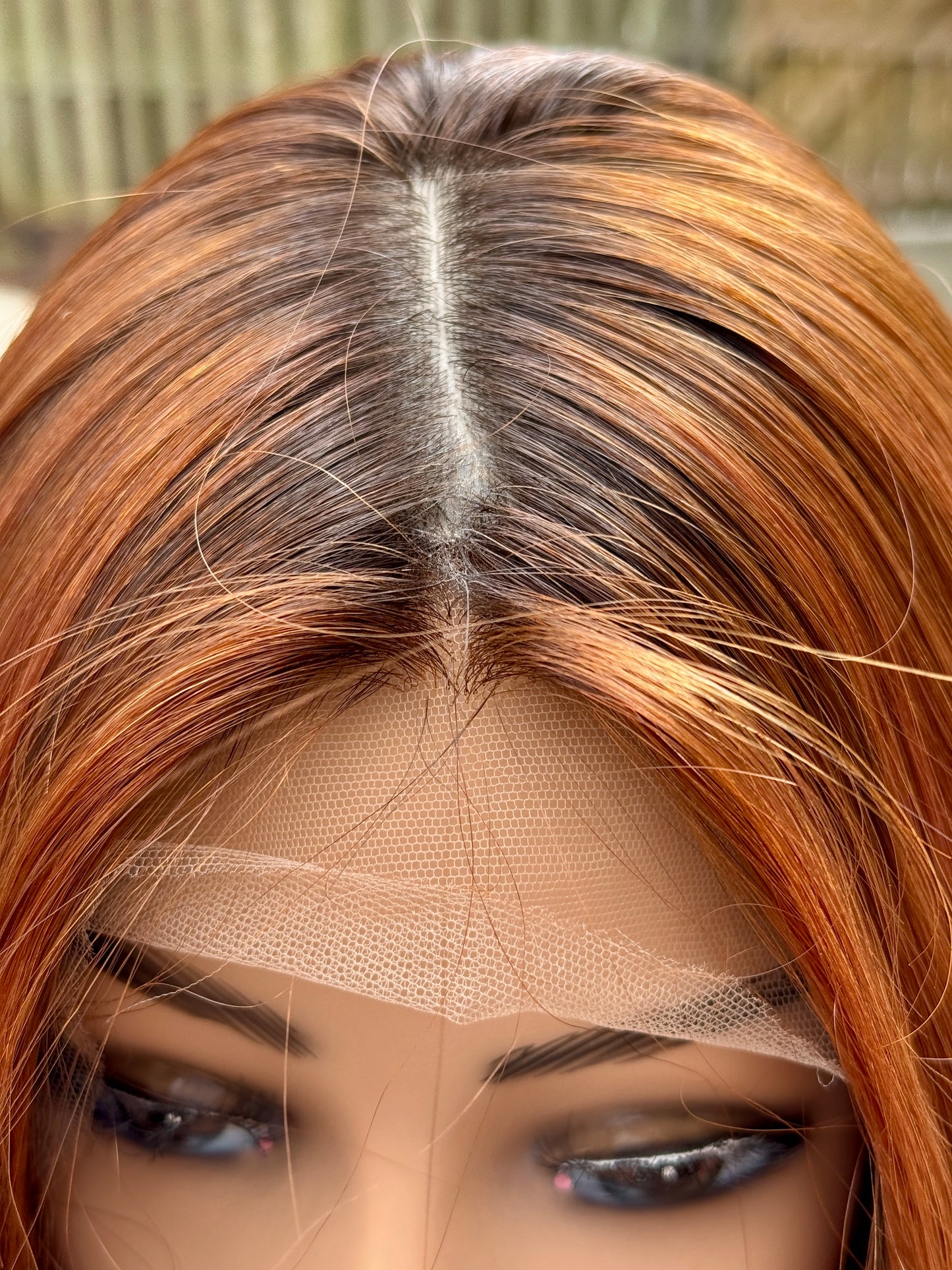 #450 highest quality Remy human hair medical cap Silk Top Lace Front Wig (M) 20/21”