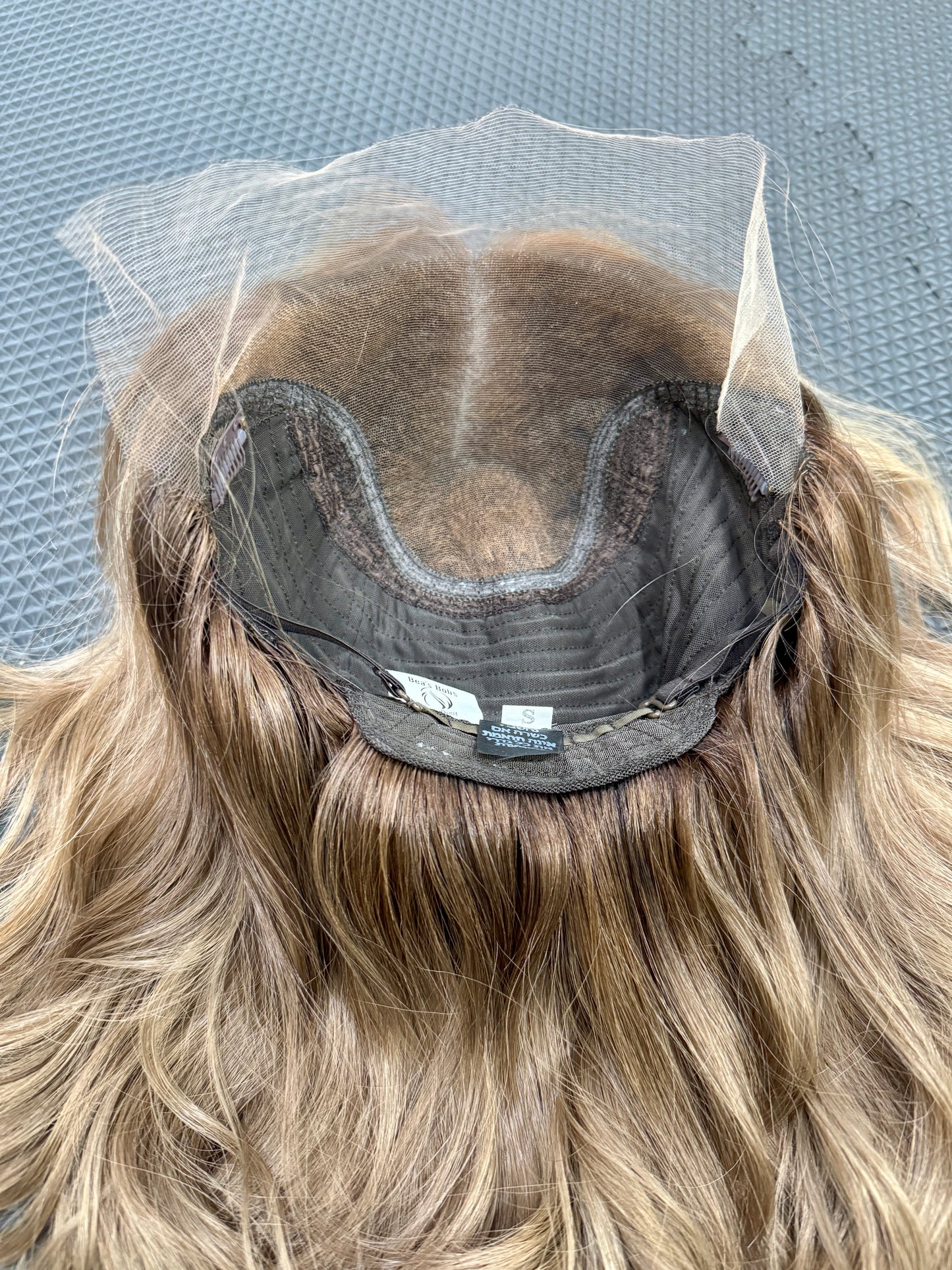 #488 Highest Quality Remy Human Hair Lace Top Wig (S) 15/16”