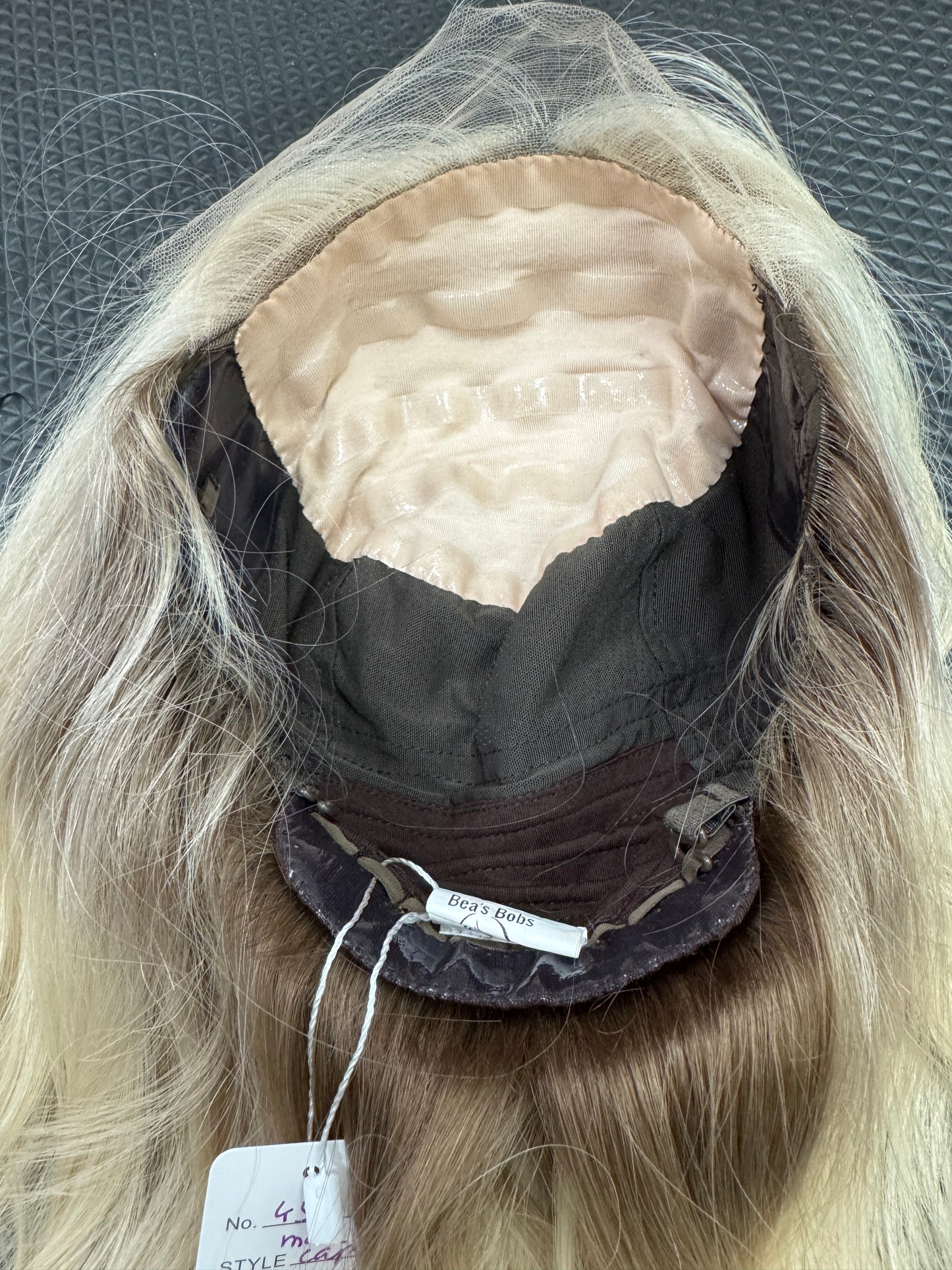 #457 Extra Light Low Density Medical Cap, Highest Quality Remy Human Hair Wig (S) 16/17”